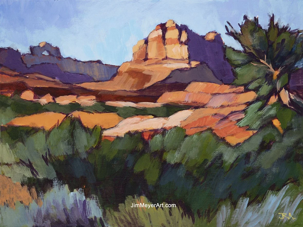 251214 Canyonlands, 12x16" Acrylic