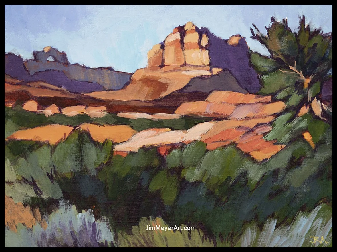 251214 Canyonlands, 12x16" Acrylic