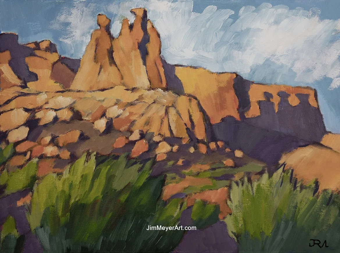 250219 Arches, 12x16" Oil