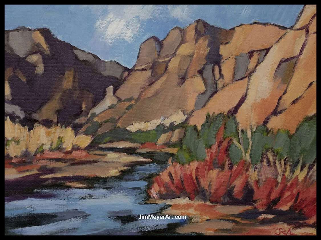 250305 San Rafael Swell, 12x16" Oil