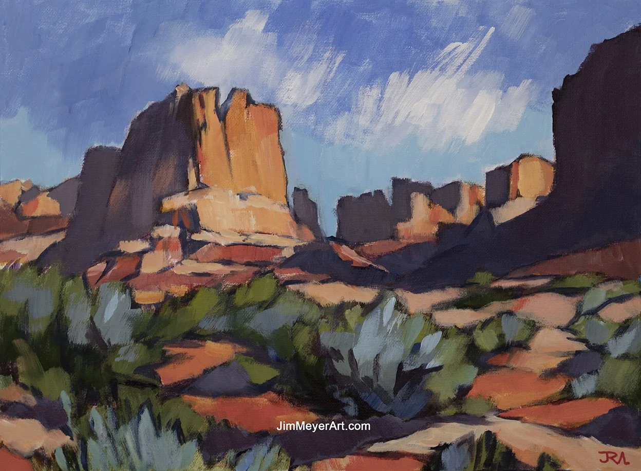 250528 Arches, 12x16" Acrylic