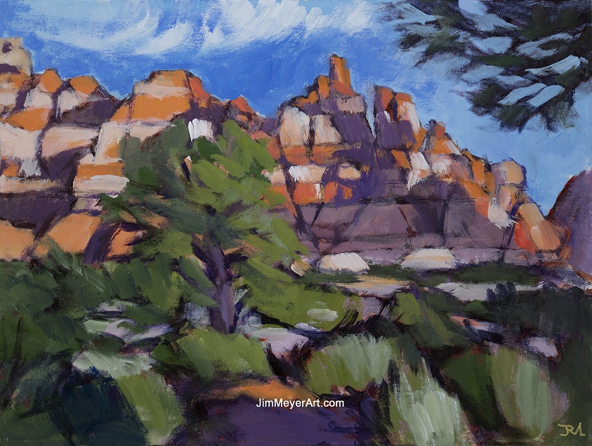 250801 Canyonlands, 12x16" Acrylic