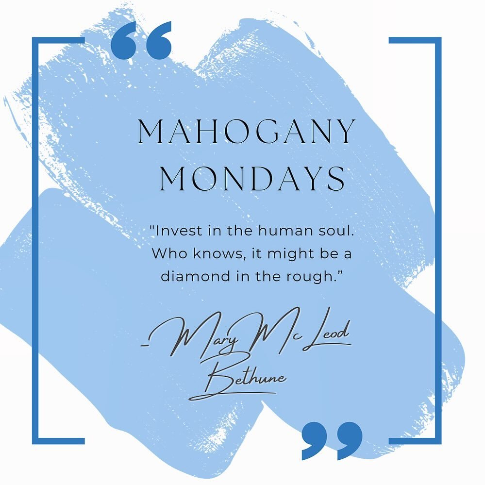 Mahogany Mondays&hellip;

#myc #mahoganyyachtcharters #mahogany #boatbabes #blackgirlmagic #mondaymotivation #marymcleodbethune #blackownedbusiness #womenownedbusiness