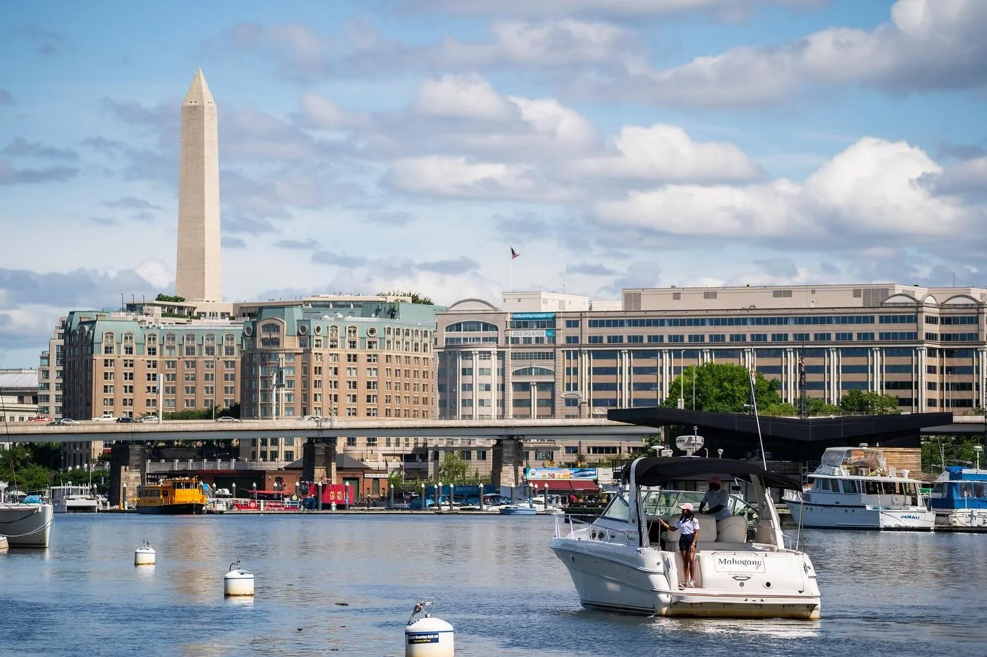 The best views in DC aren&rsquo;t on land &mdash; they&rsquo;re right here on the water. 🌊 Gather your crew and make the most of fall aboard Mahogany Yacht Charters! 

Make your reservation to experience Fall on the Potomac aboard Mahogany⚓️🍂

#myc