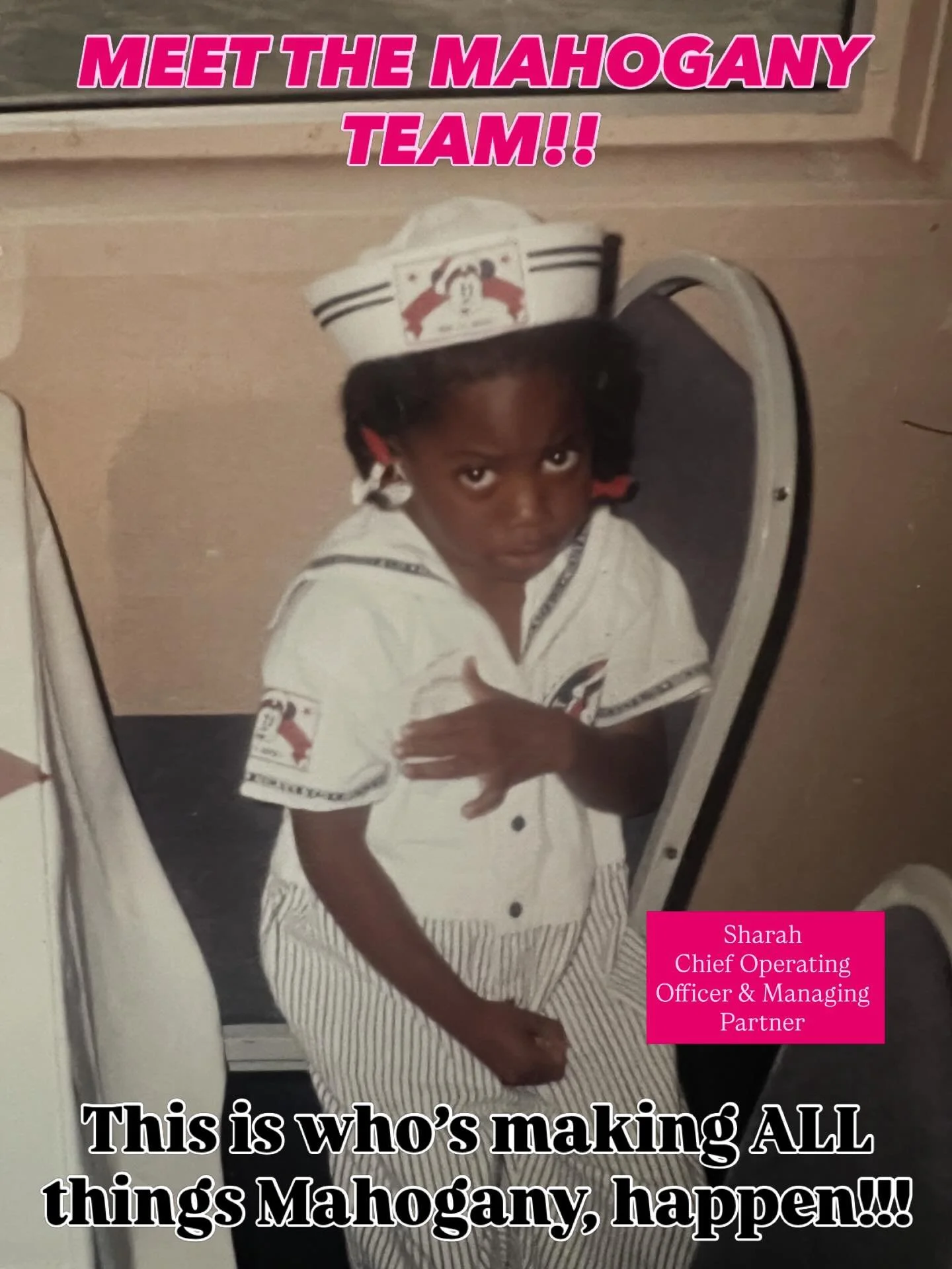 Meet the Mahogany Team: FLASHBACK FRIDAY EDITION😎

We can&rsquo;t wait to welcome you aboard this season!! Click the link in our bio to make your reservation!! ✨

#mahoganyyachtcharters #mahogany #meettheteam #boatseason #womenownedbusiness