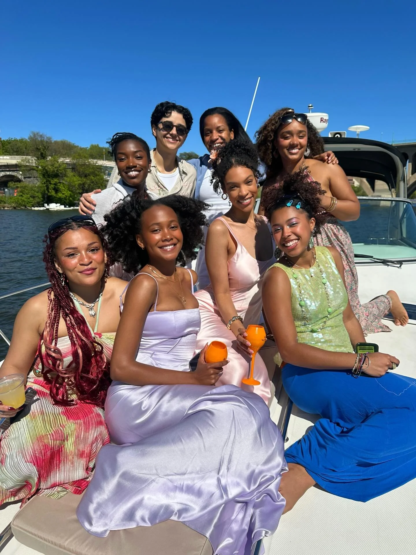 What a beautiful day to kick off our 5th season aboard Mahogany ✨⚓️ 

Celebrating Taylor&rsquo;s birthday as our very first charter of the season made the day even more special! We&rsquo;re so grateful to be a part of so many lasting memories and unf