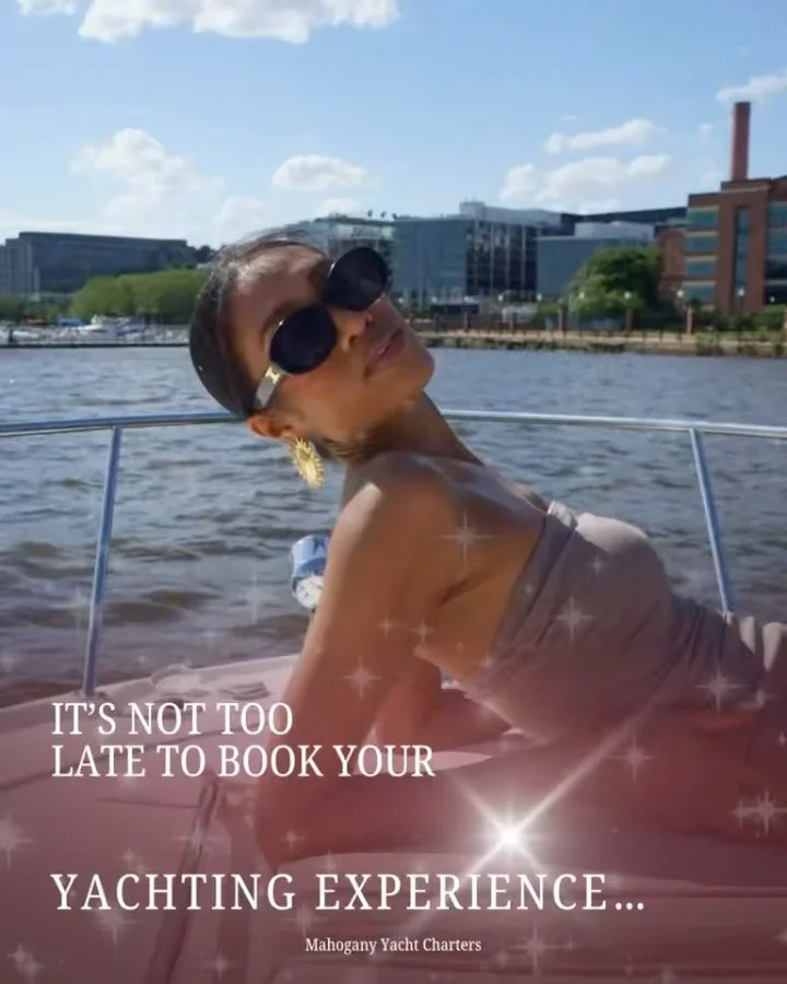Still thinking about your summer plans? This is your sign ✨🌊

There&rsquo;s still time to get on the water with Mahogany Yacht Charters! Whether you&rsquo;re celebrating a birthday, planning the perfect girls&rsquo; day, hosting a bachelorette, or j