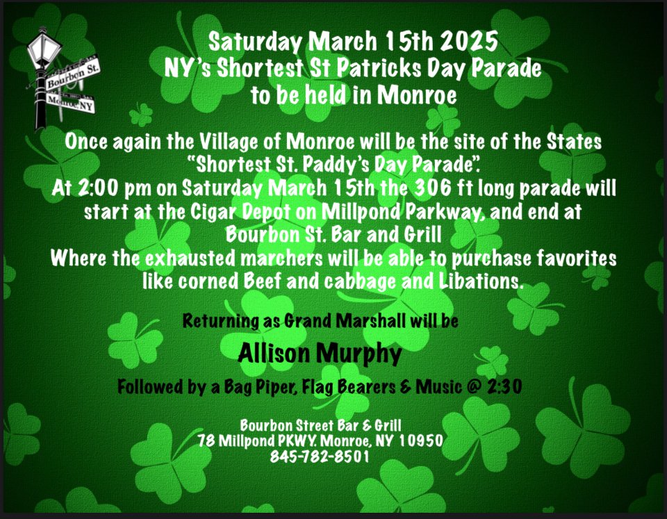 Shortest St. Patricks Day