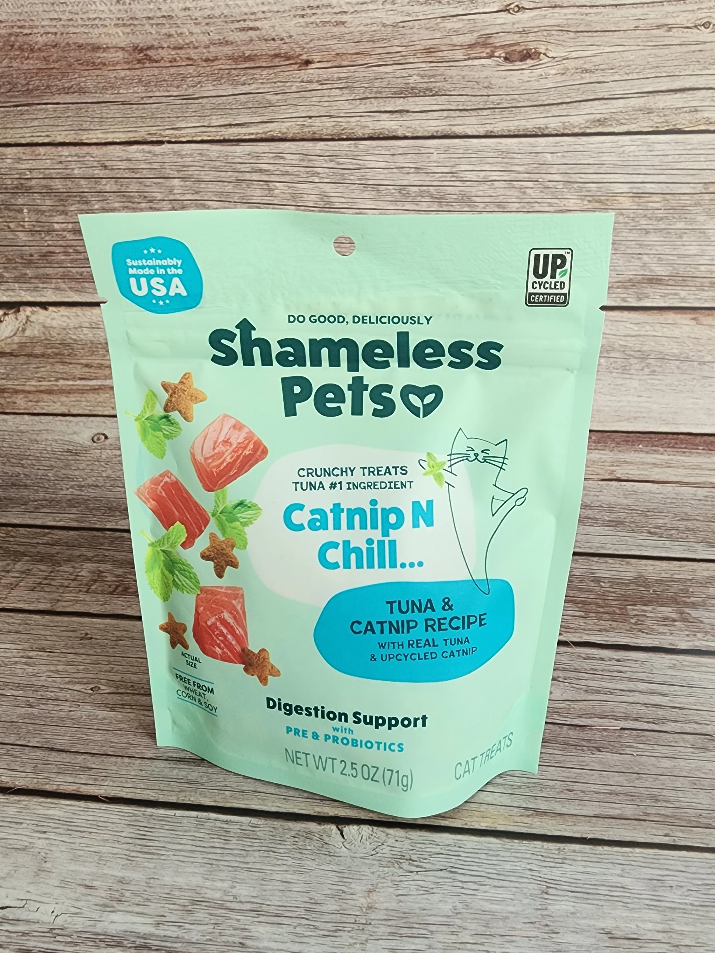 Shameless Pets Tuna and Catnip Cat Treats