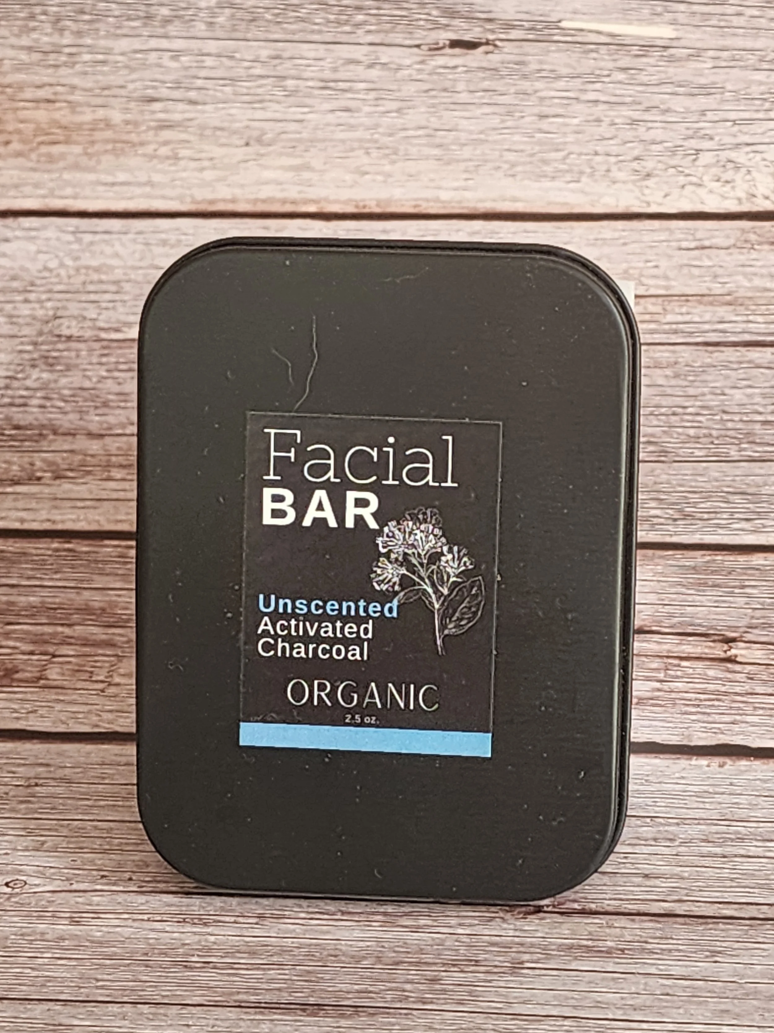 Rocky Mountain Soap Market Unscented Activated Charcoal Bar