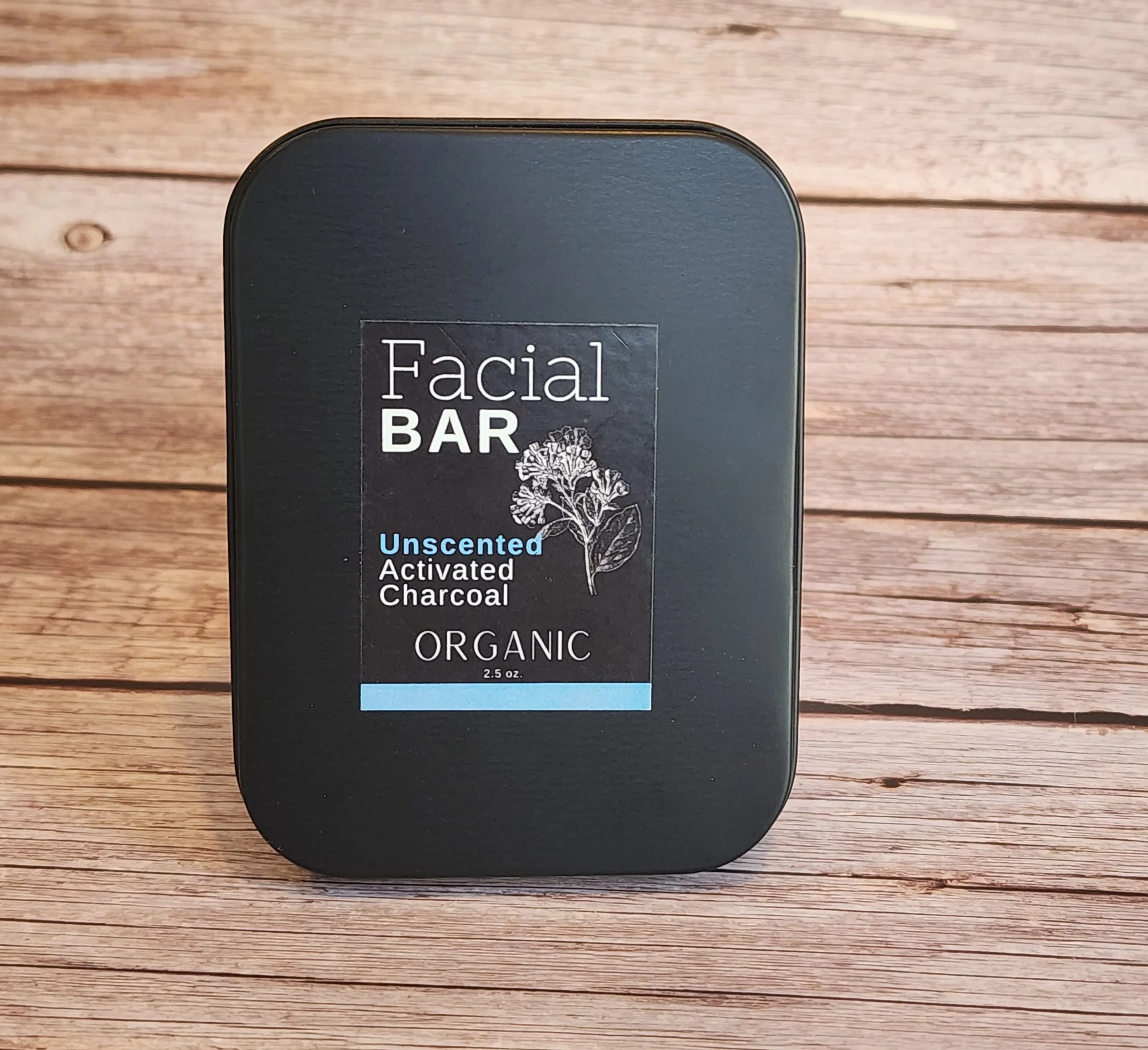 Rocky Mountain Soap Market Unscented Activated Charcoal Bar