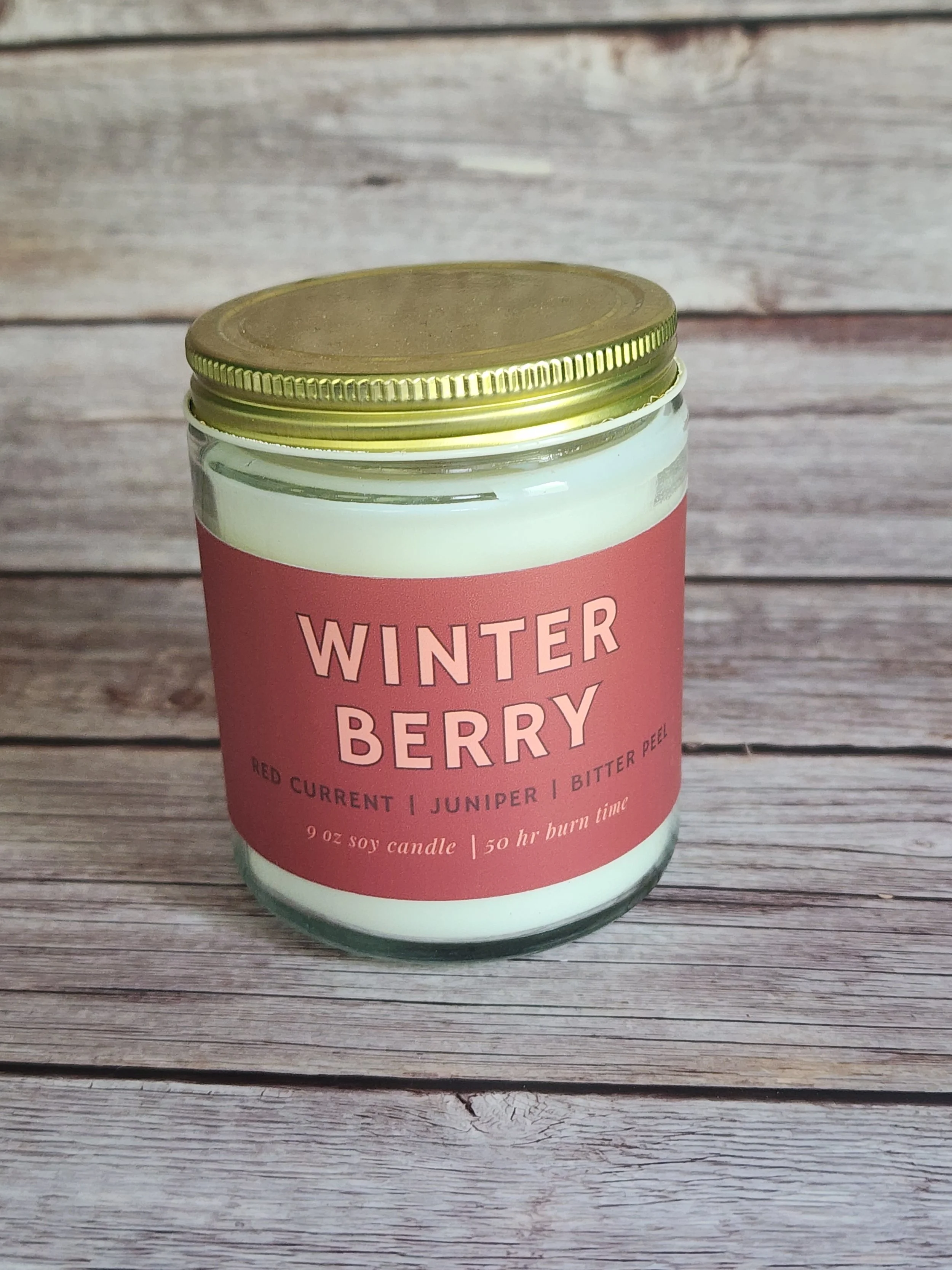 Winterberry Soy Candle