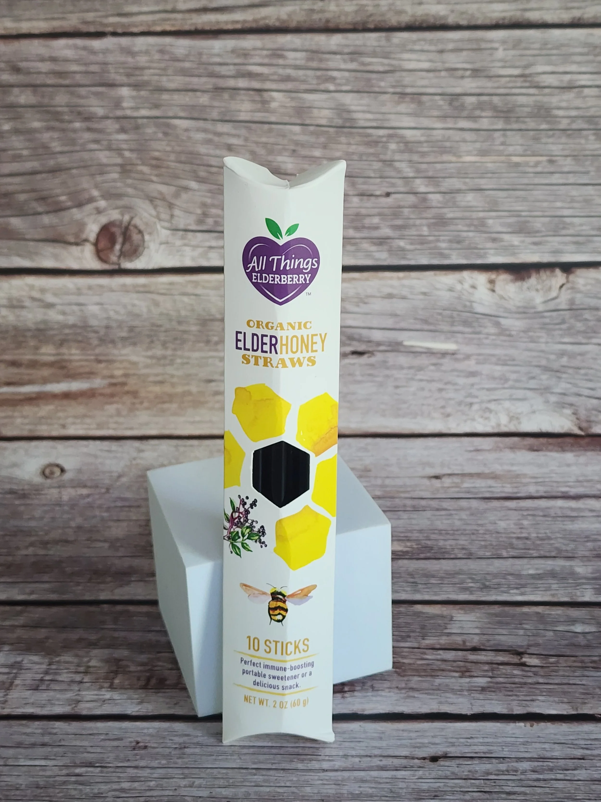 All Things Elderberry Elder Honey Straws