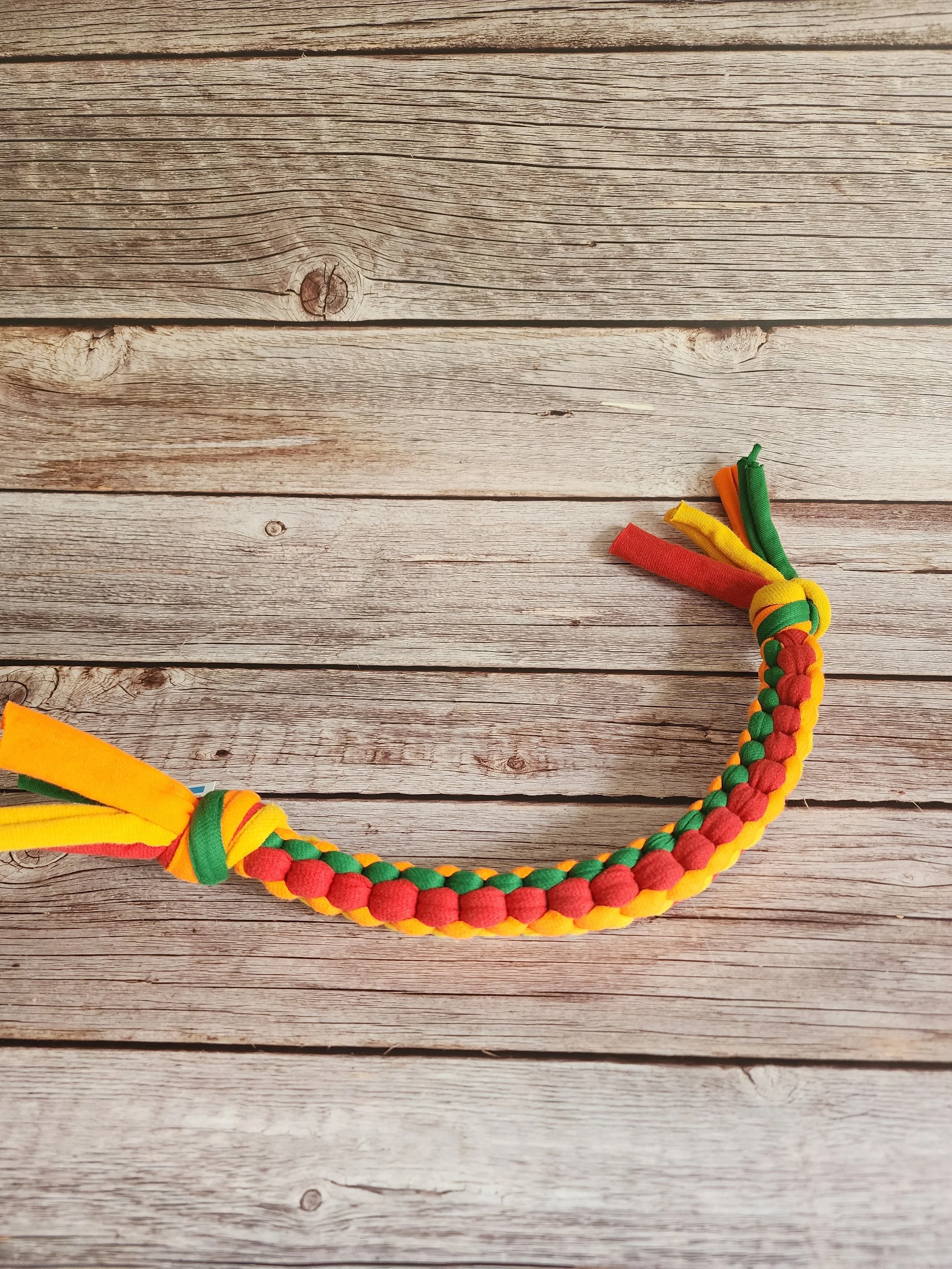 Braided Dog Pull Toy