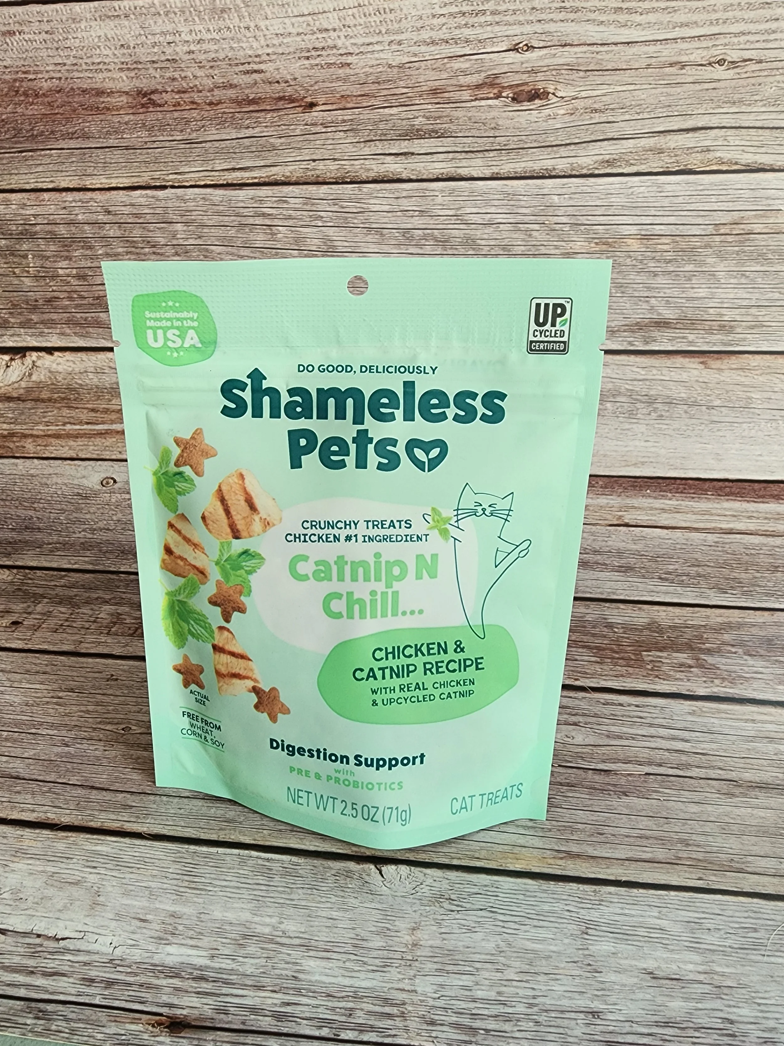 Shameless Pets Chicken and Catnip Recipe Treats
