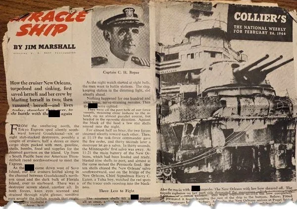 A MIRACLE SHIP … THE PROMISE OF THE REPUBLIC