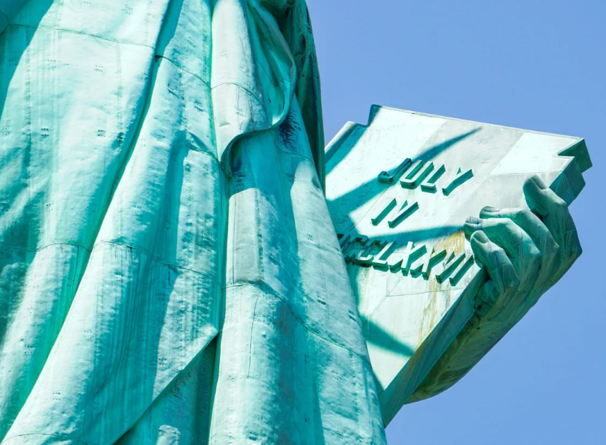 LADY LIBERTY’S CHAINS - AMERICA’S HISTORIC PROMISE