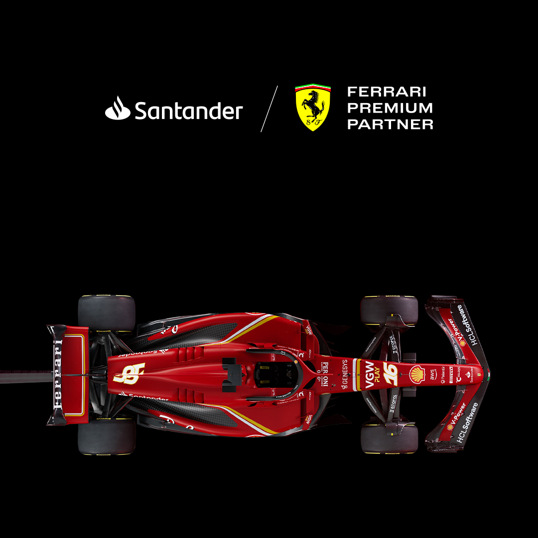  Santander x Ferrari Campaign 