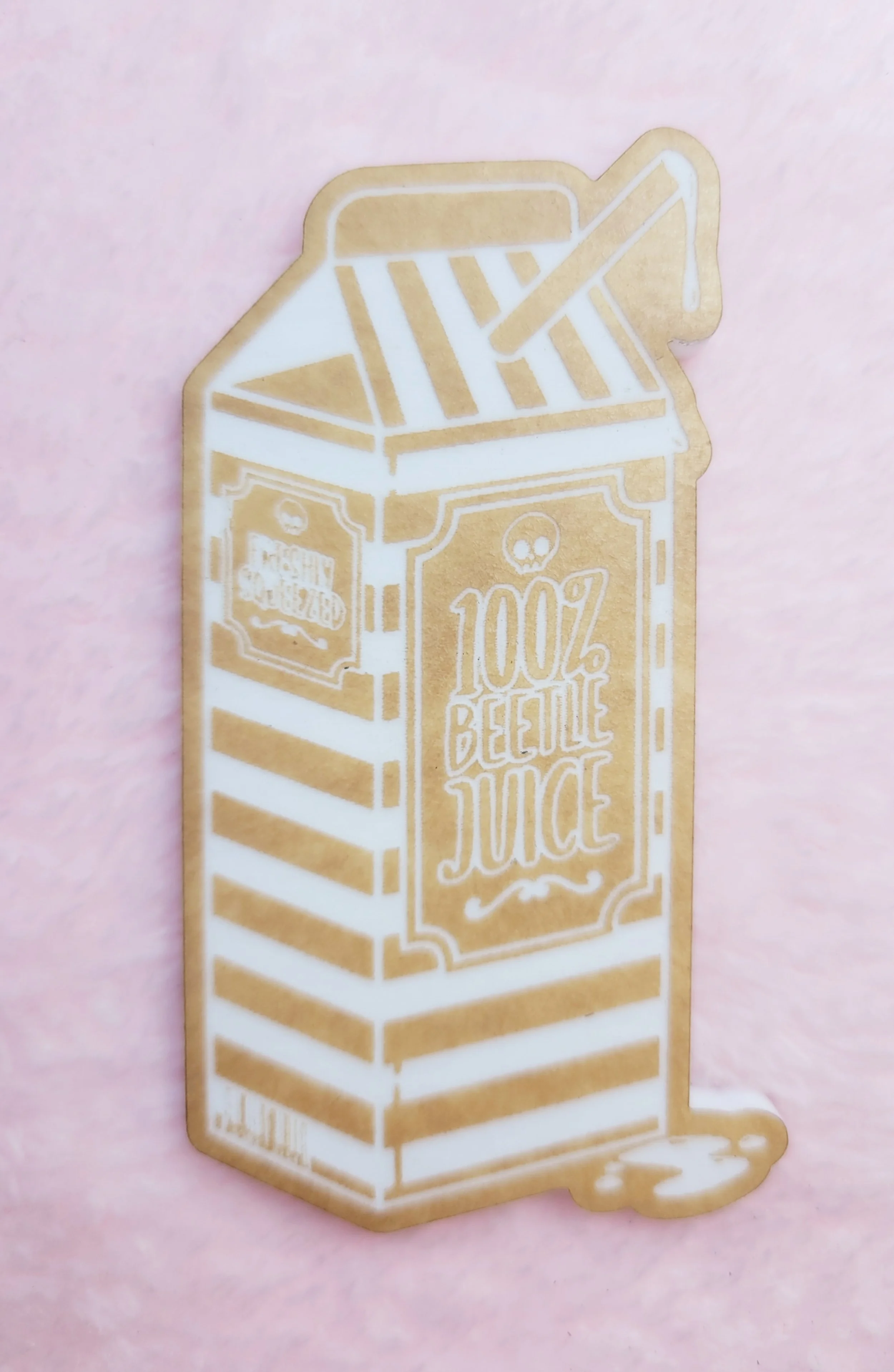 Beetle Juice Carton Flat