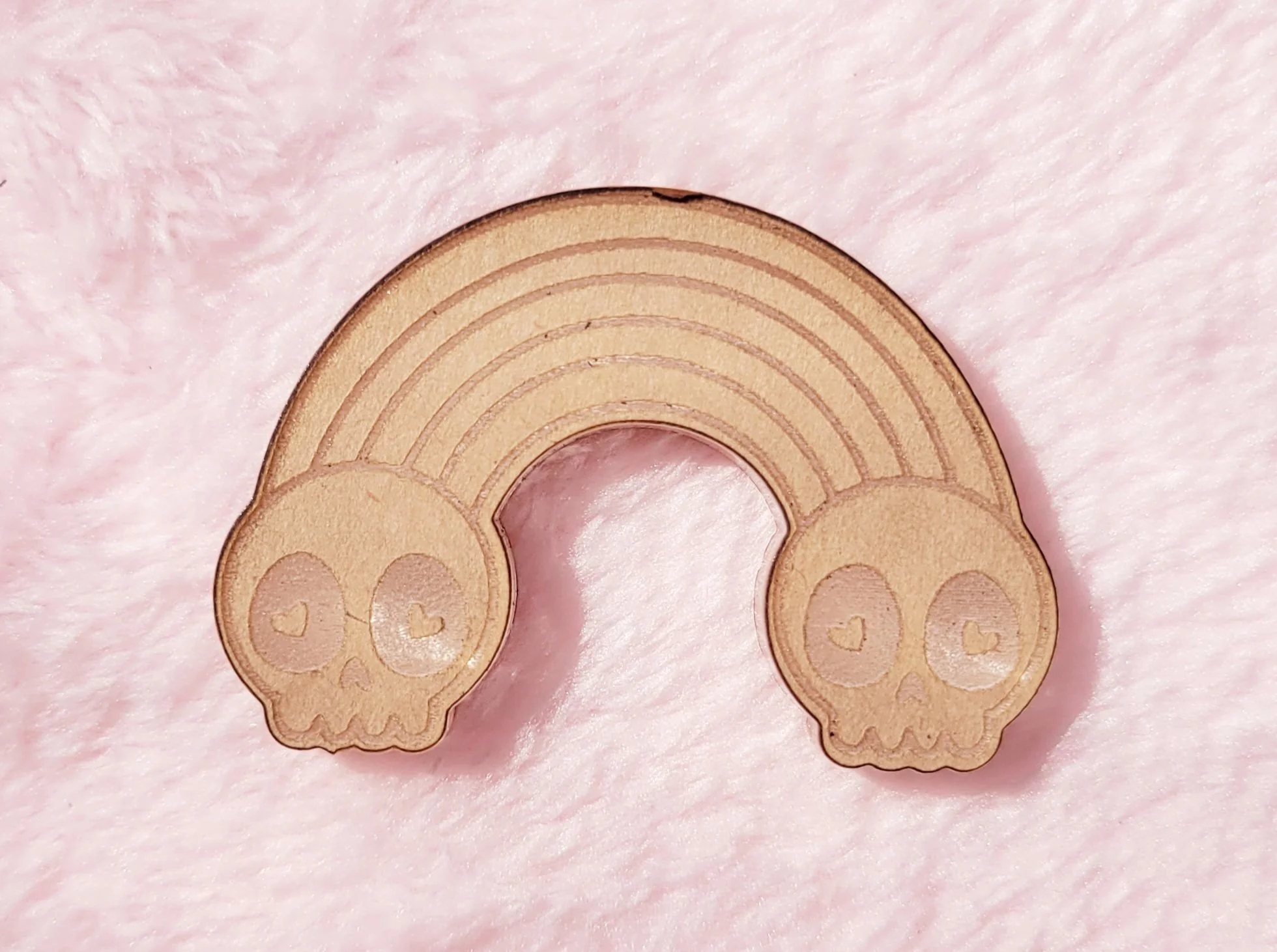 Skull Rainbow Flat