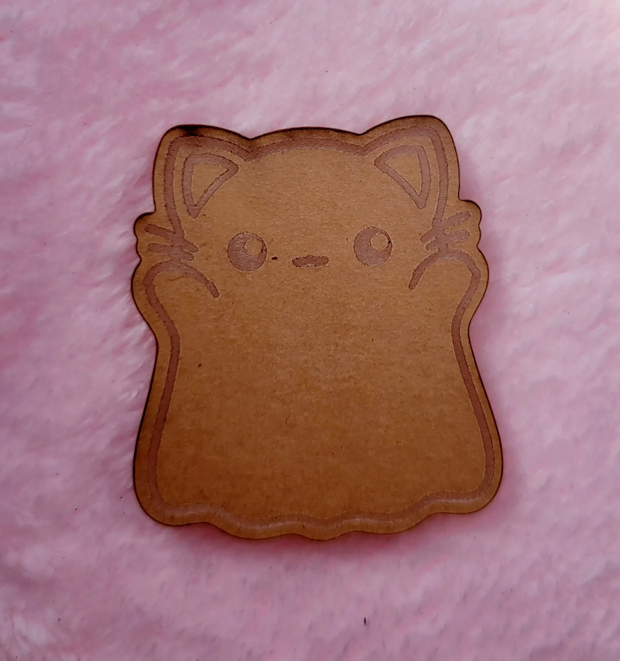 Kawaii Ghost Cat Flat
