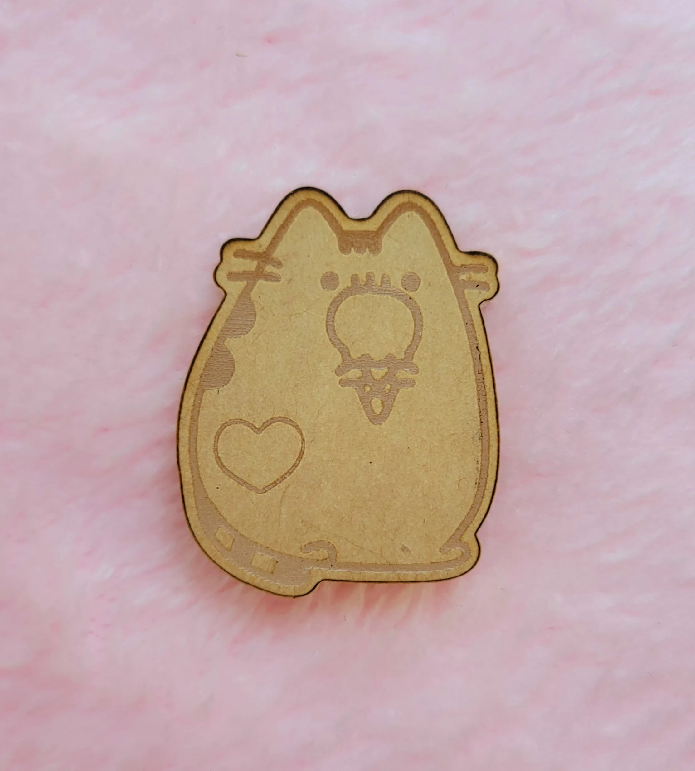 Cute Cat Ice Cream Flat