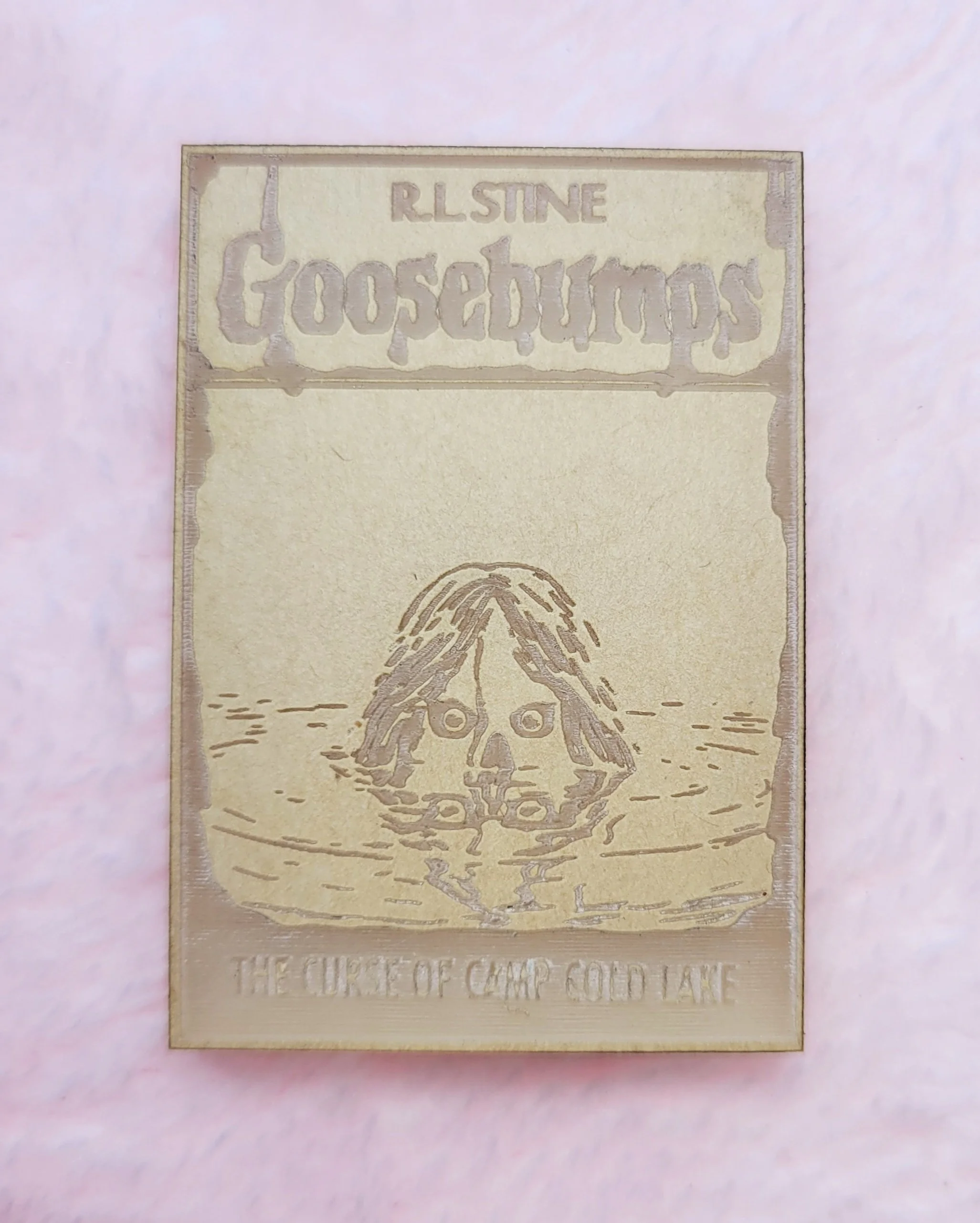 Goosebumps Book Flat