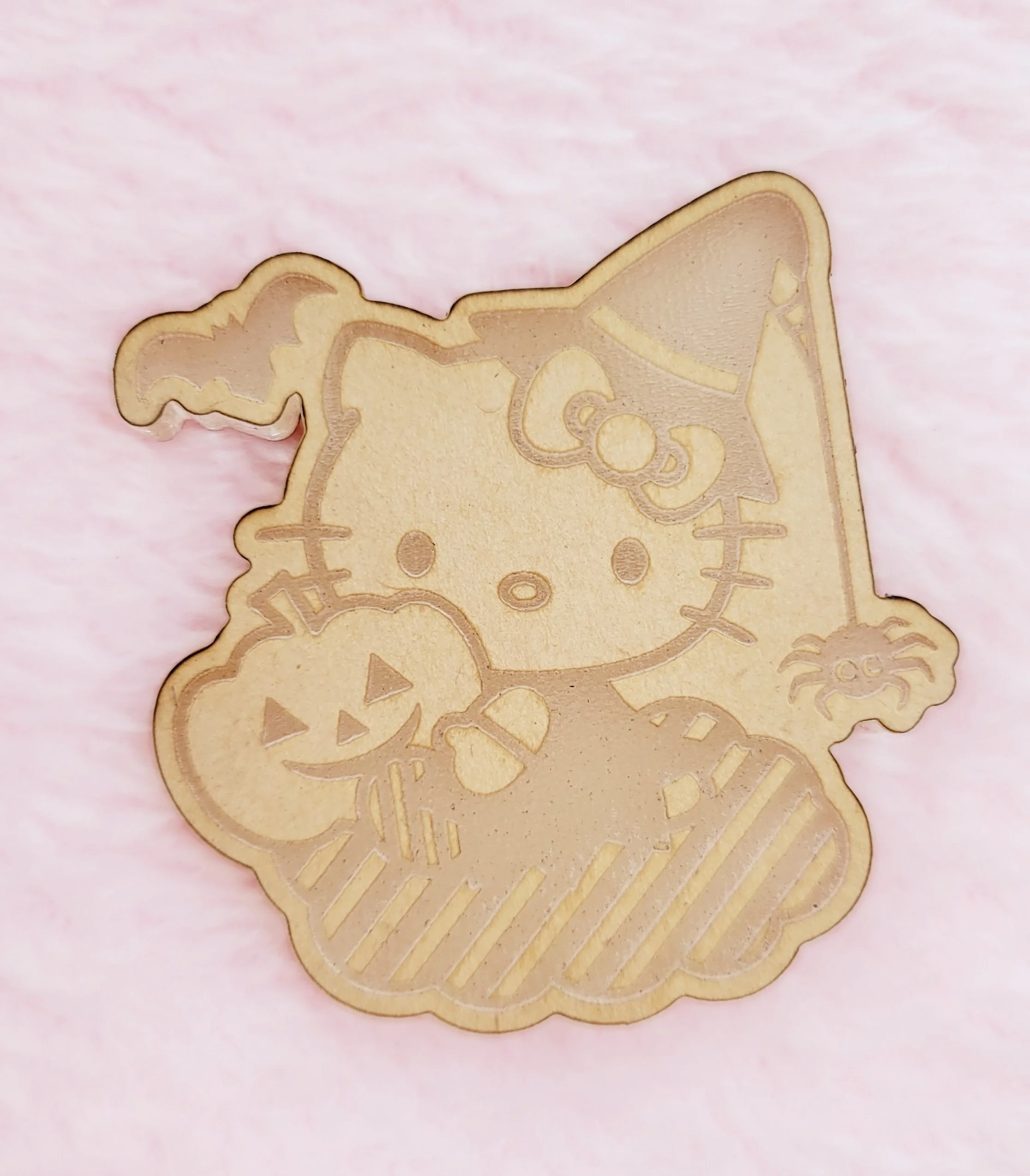 Kitty Witch on Striped Cloud Flat