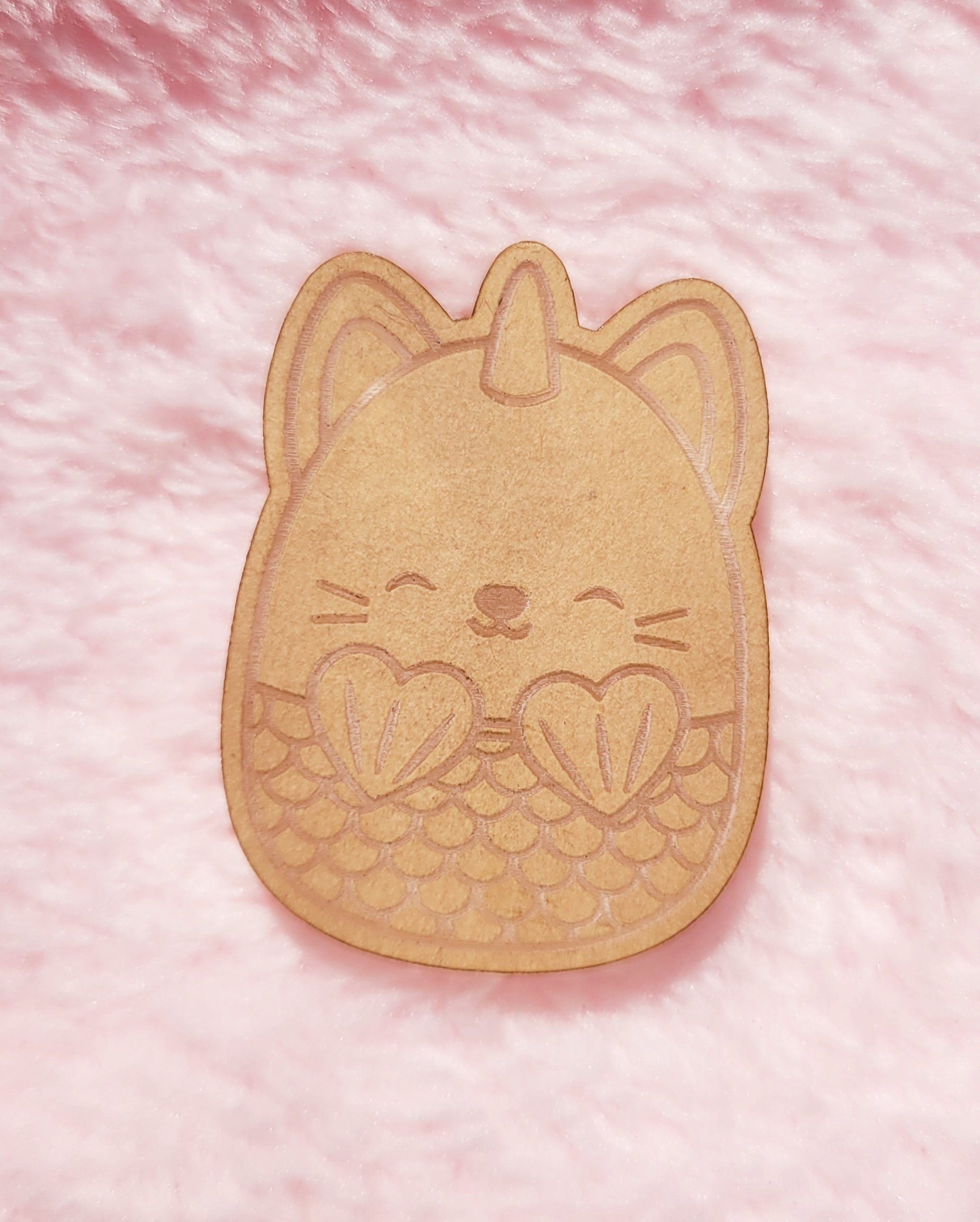 Mermaid Unicorn Squish Flat