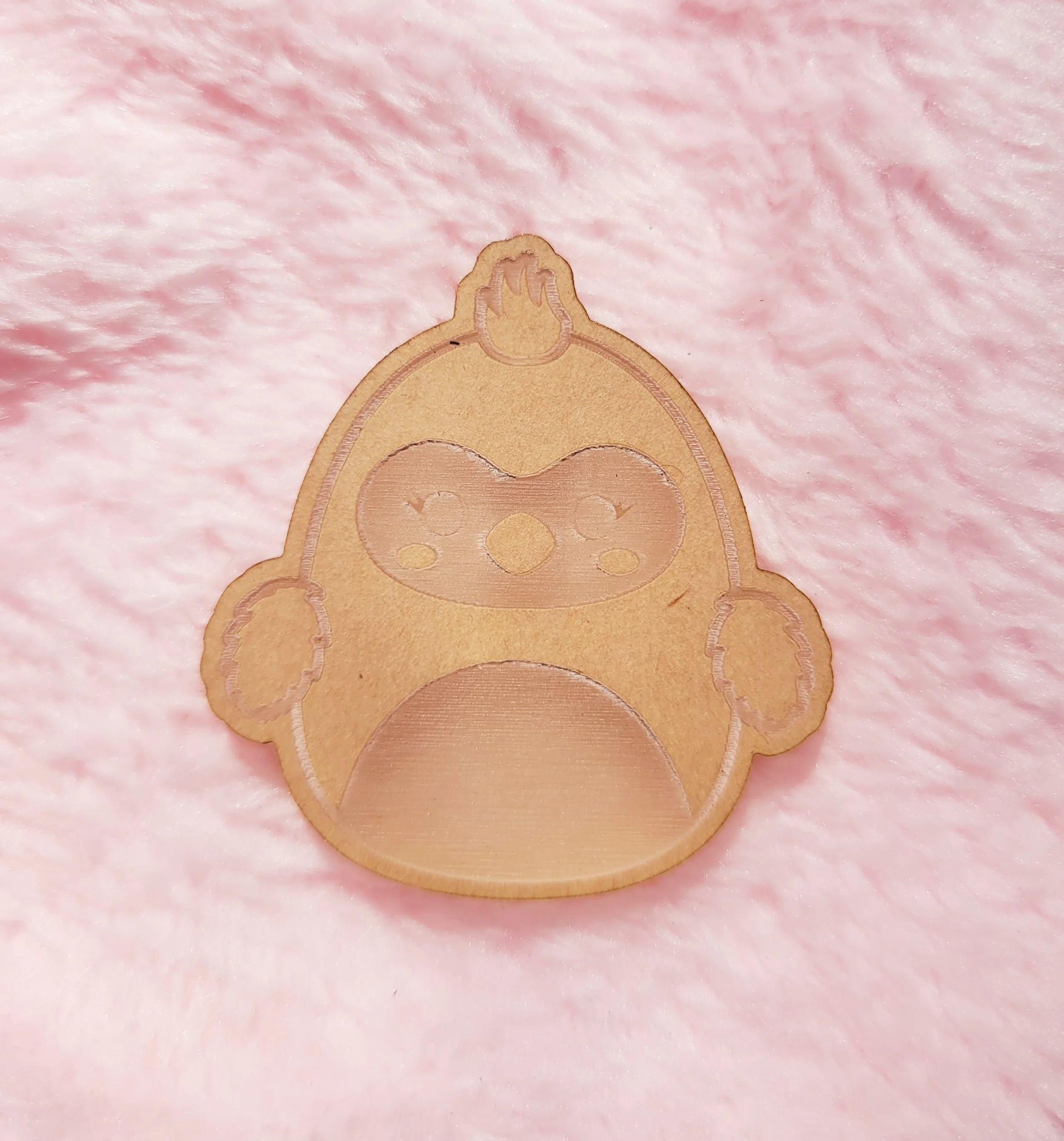 Shaded Mask Bird Squish Flat