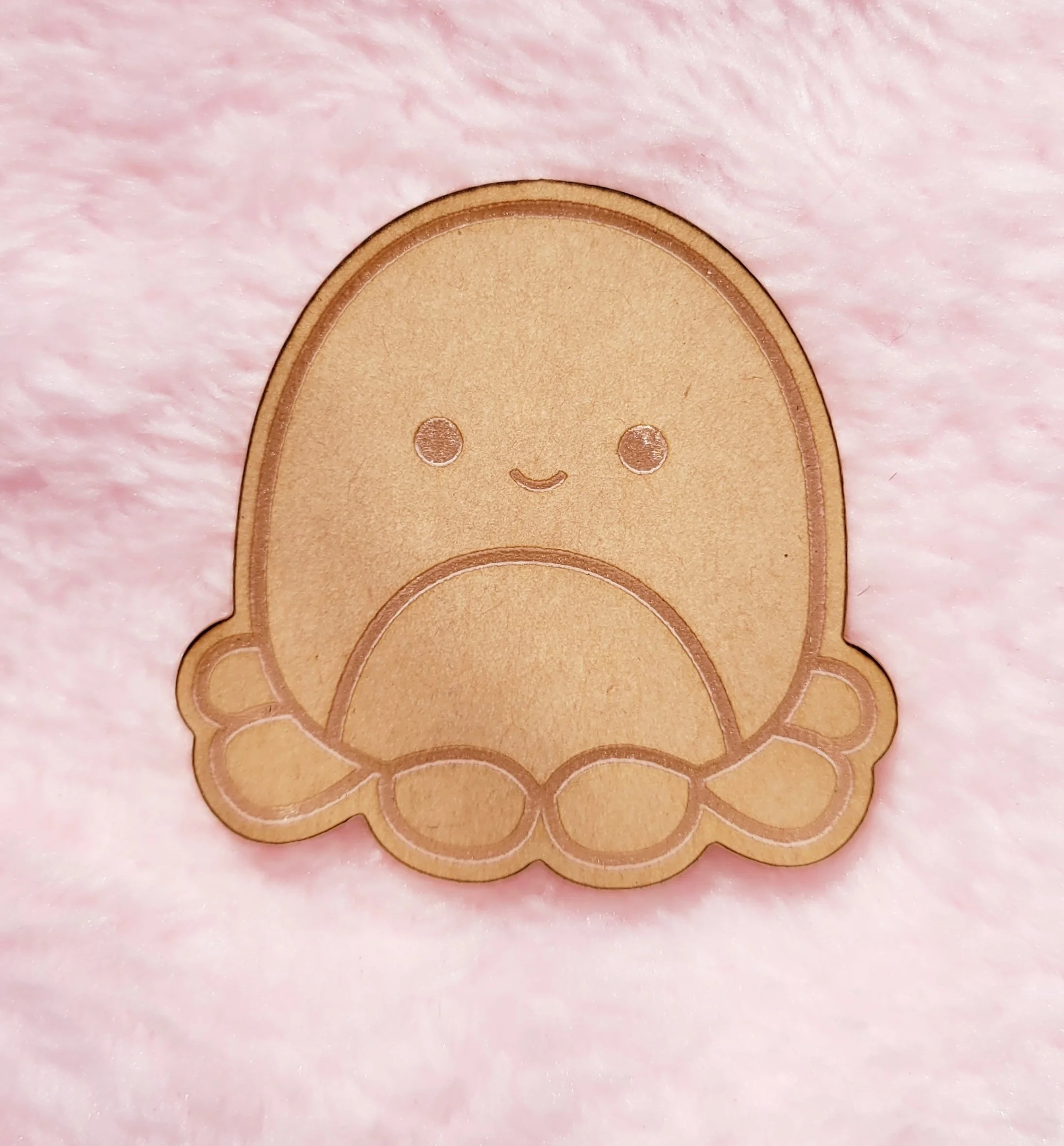 Open Eyed Octopus Squish Flat