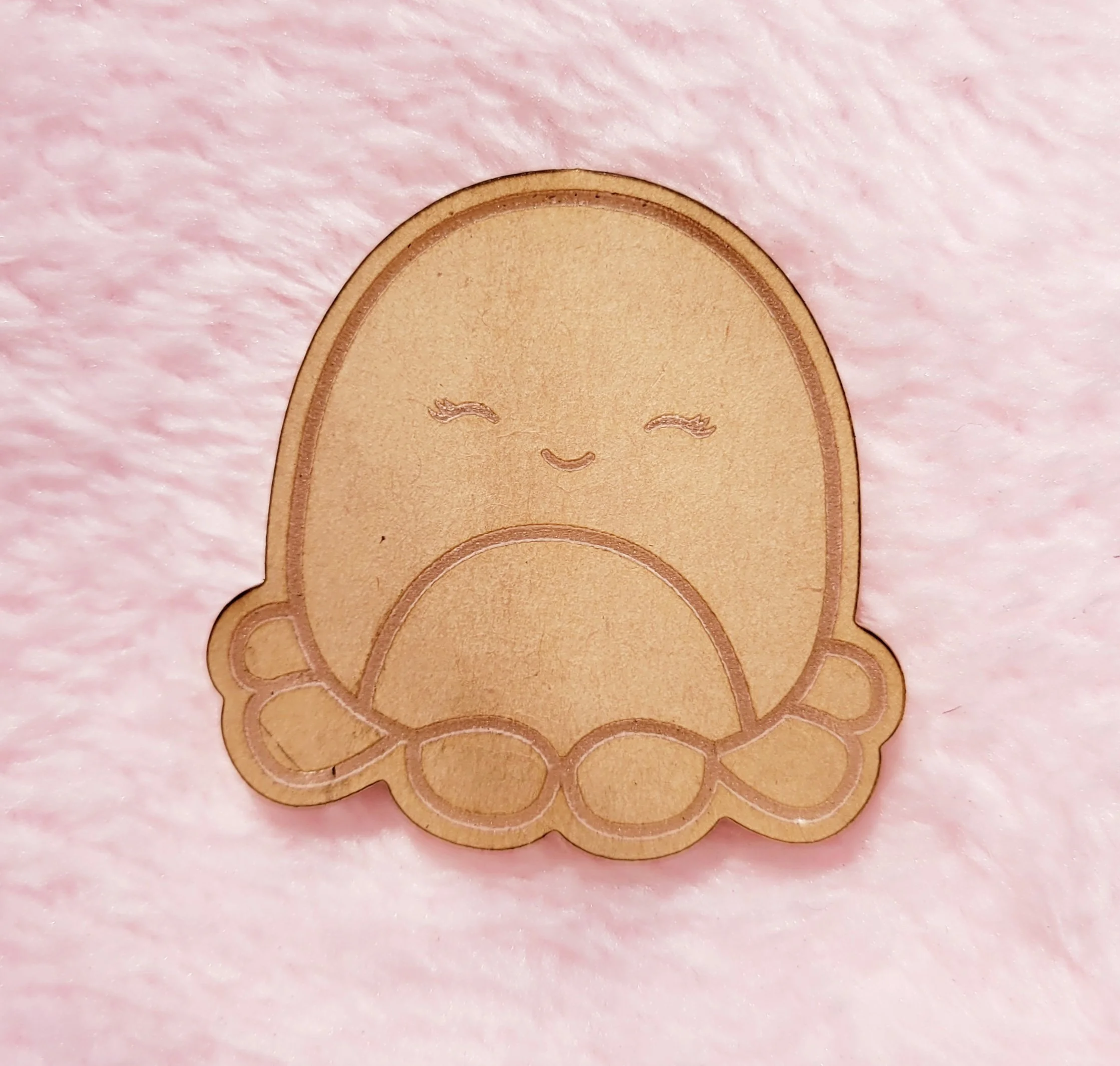 Closed Eyed Octopus Flat