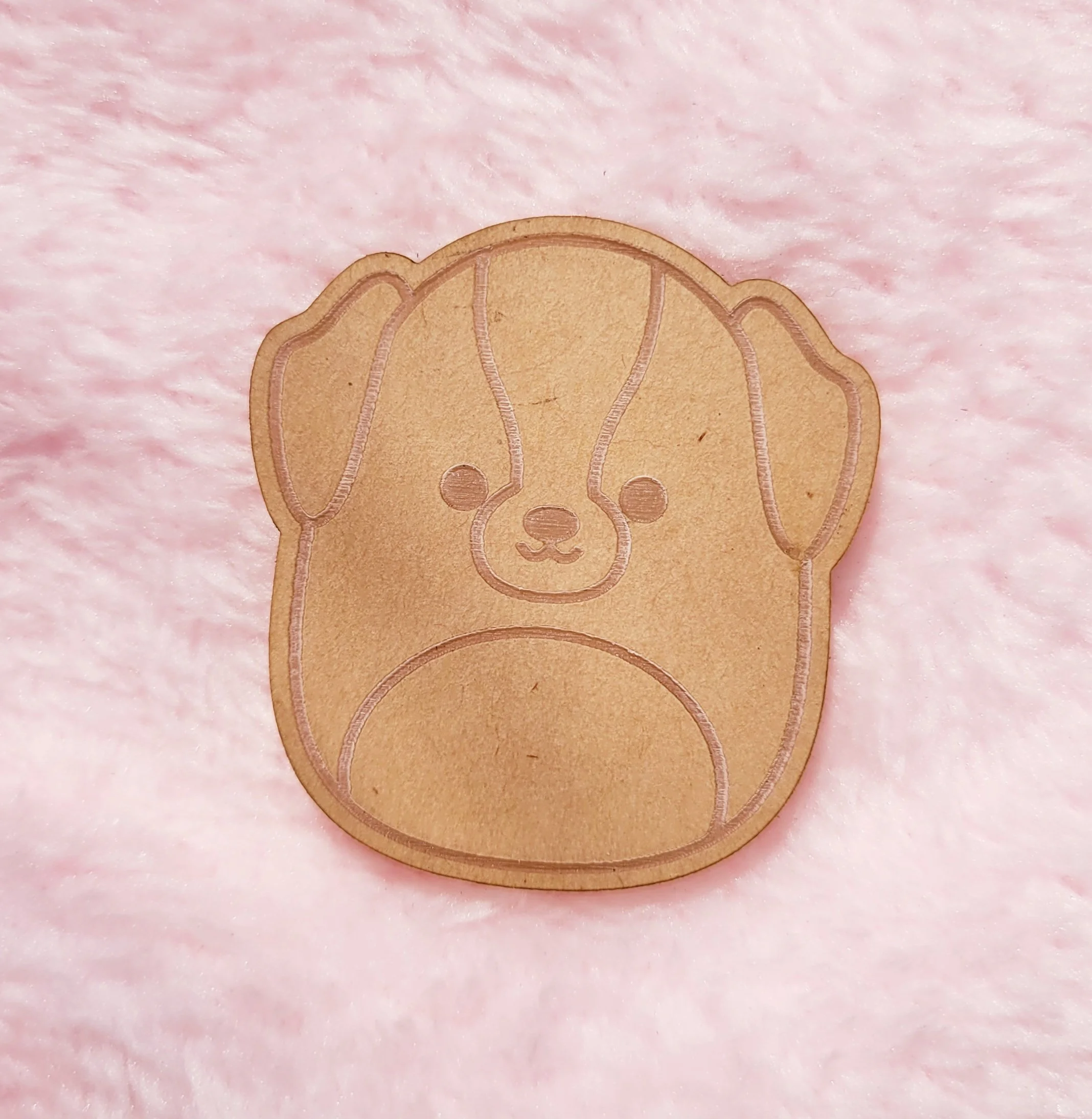 Down Ear Dog Squish Flat