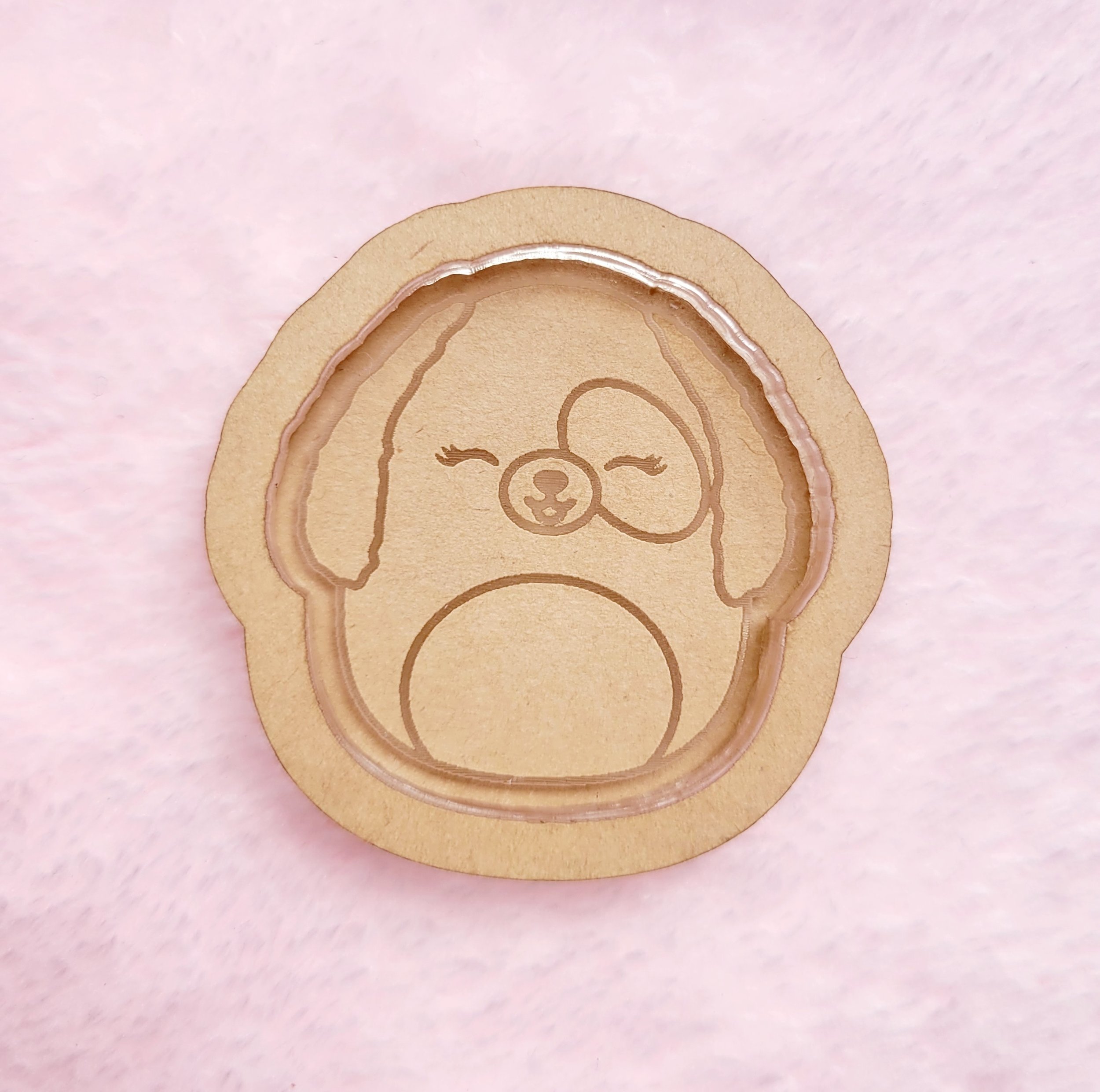 Patch Eye Dog Squish Shaker