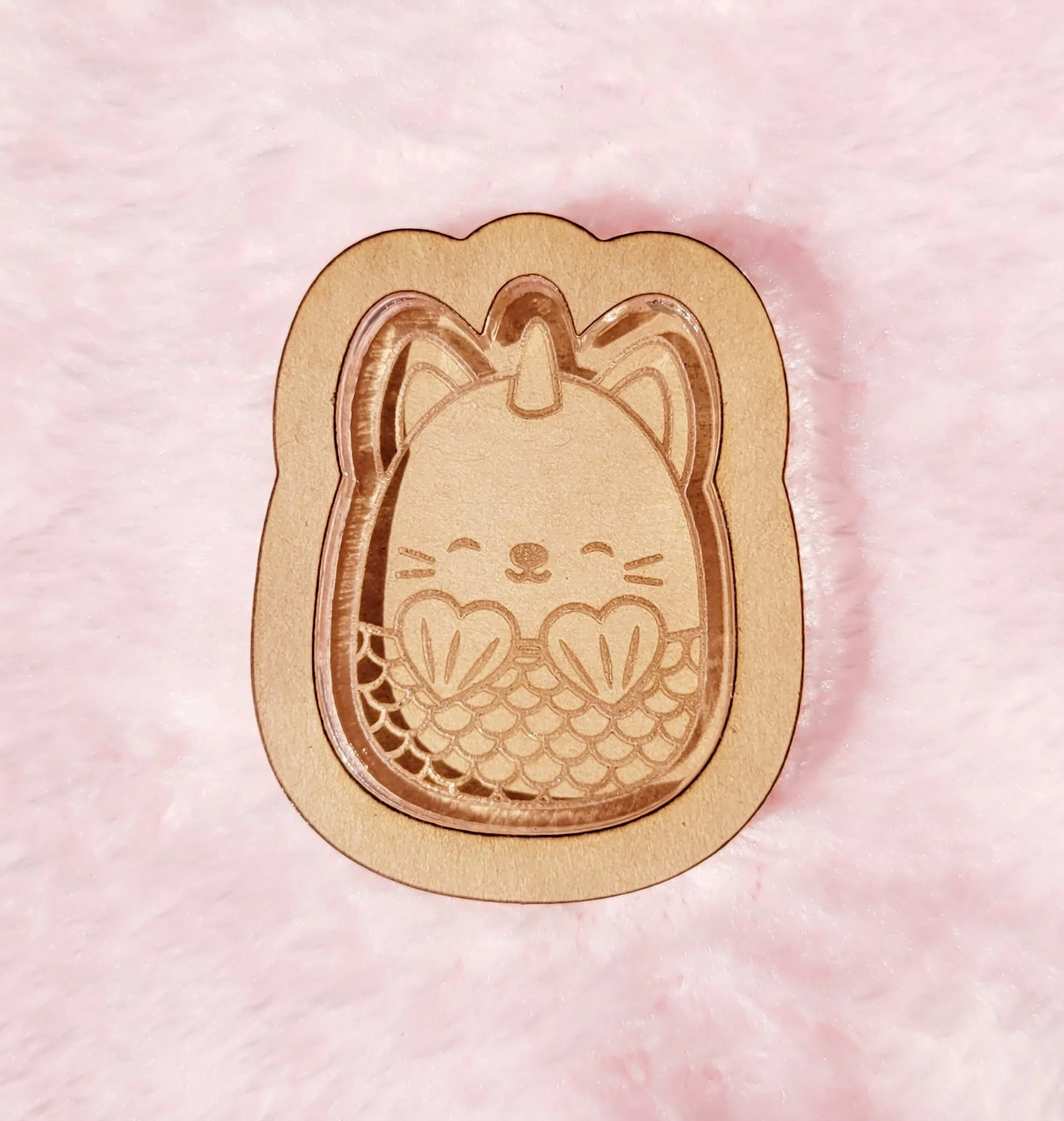 Mermaid Unicorn Squish Shaker