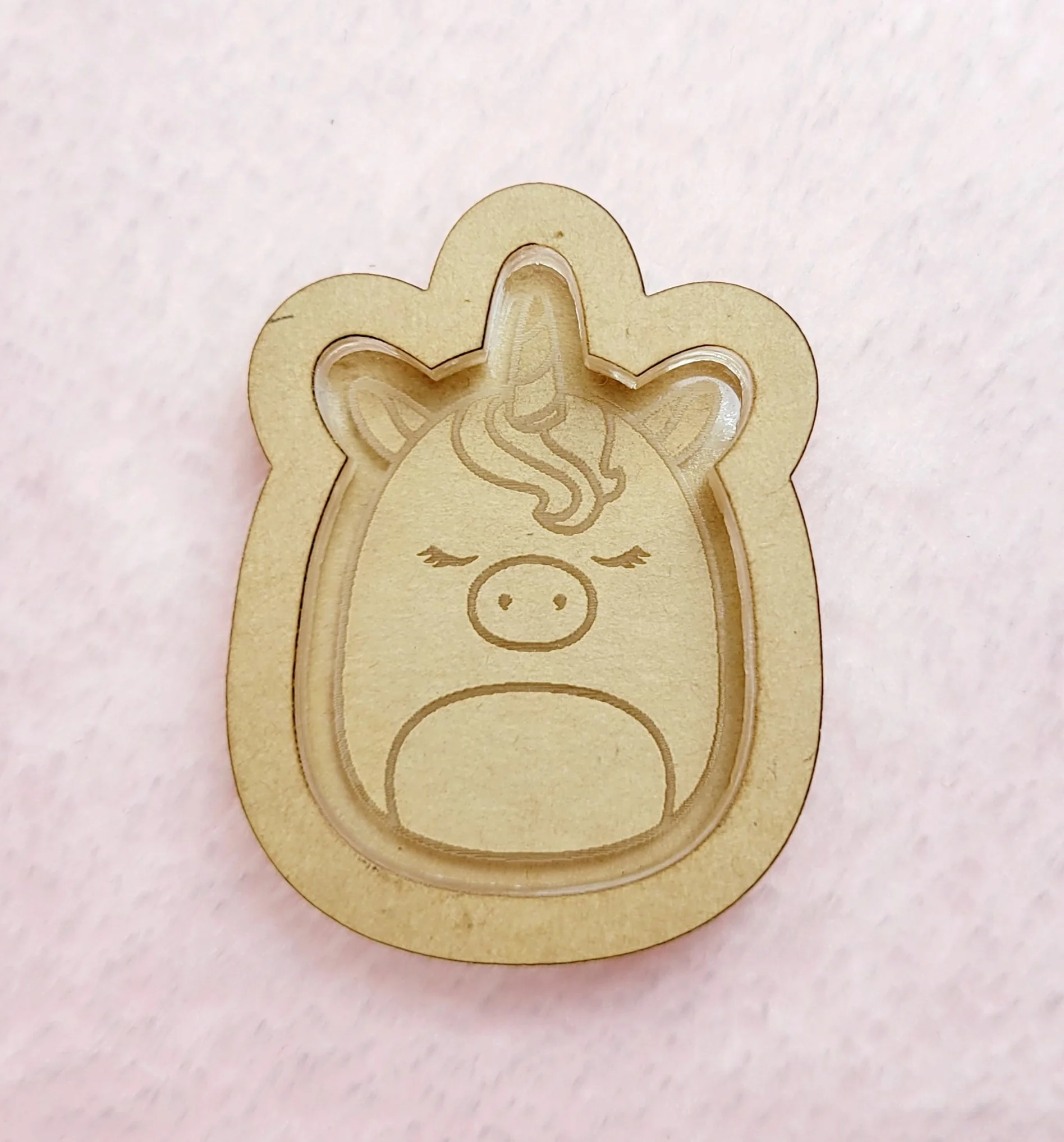 Fluffy Unicorn Cow Squish Shaker