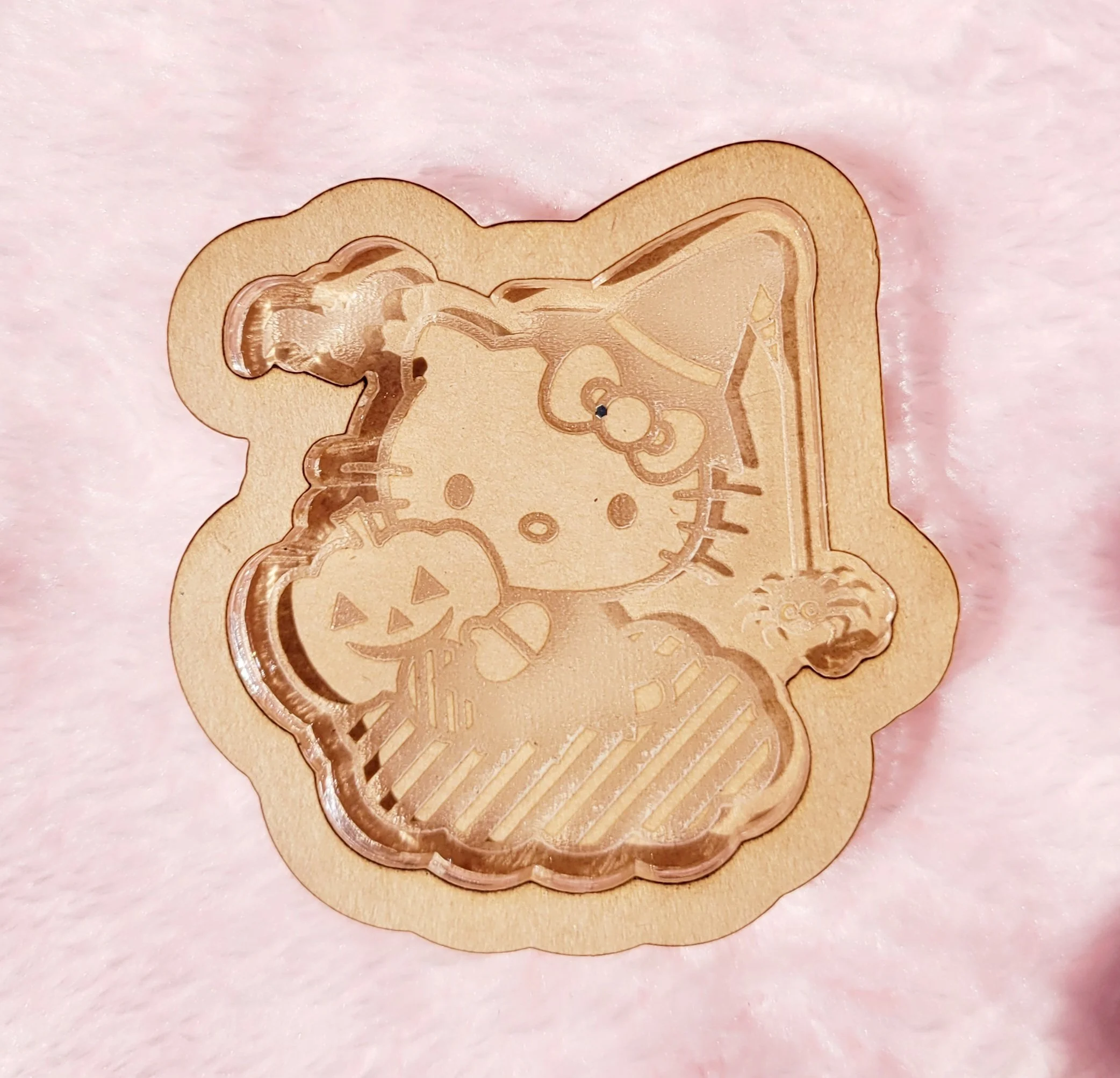 Kitty Witch on Striped Cloud Shaker