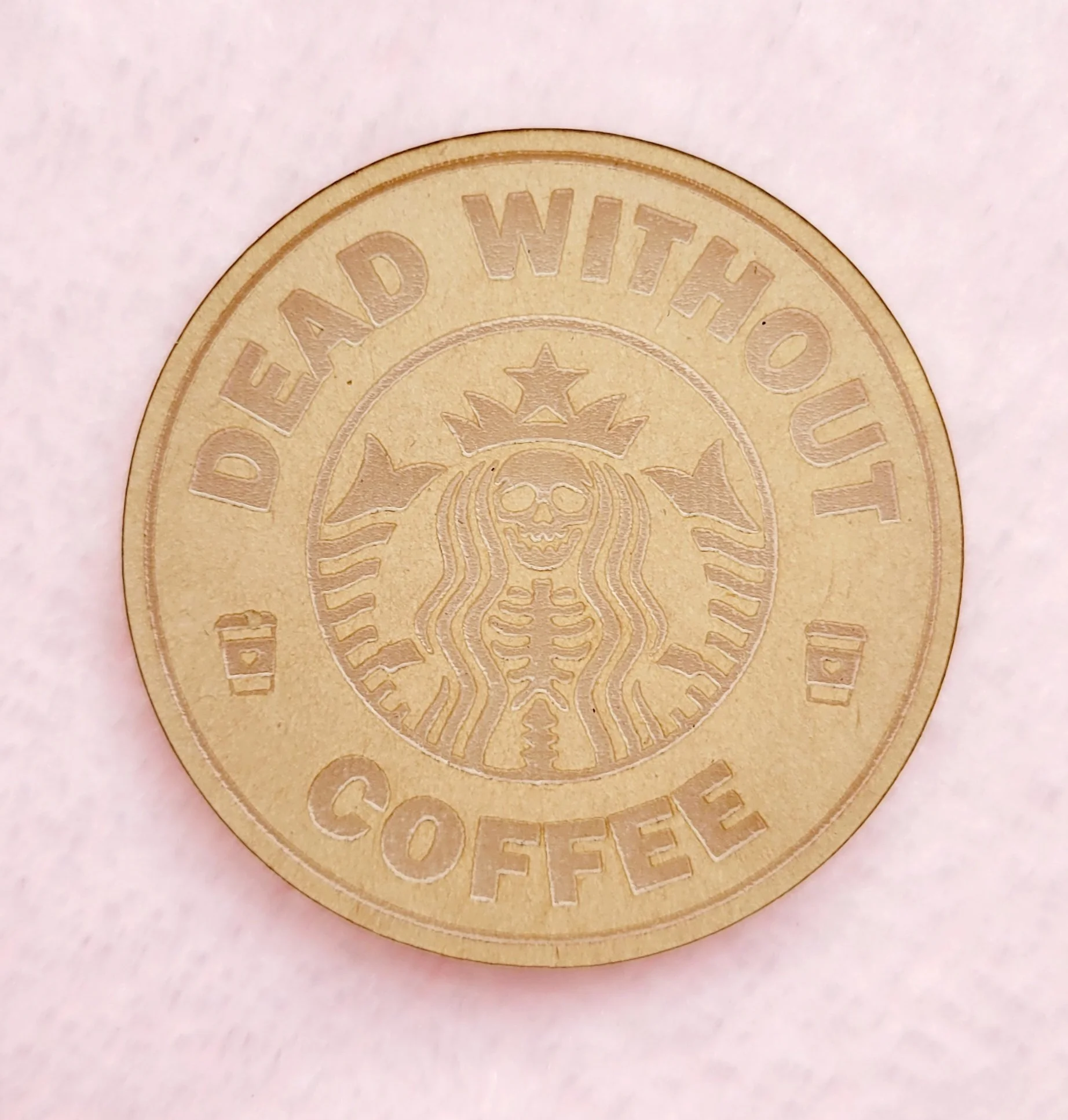 Dead Without Coffee Flat