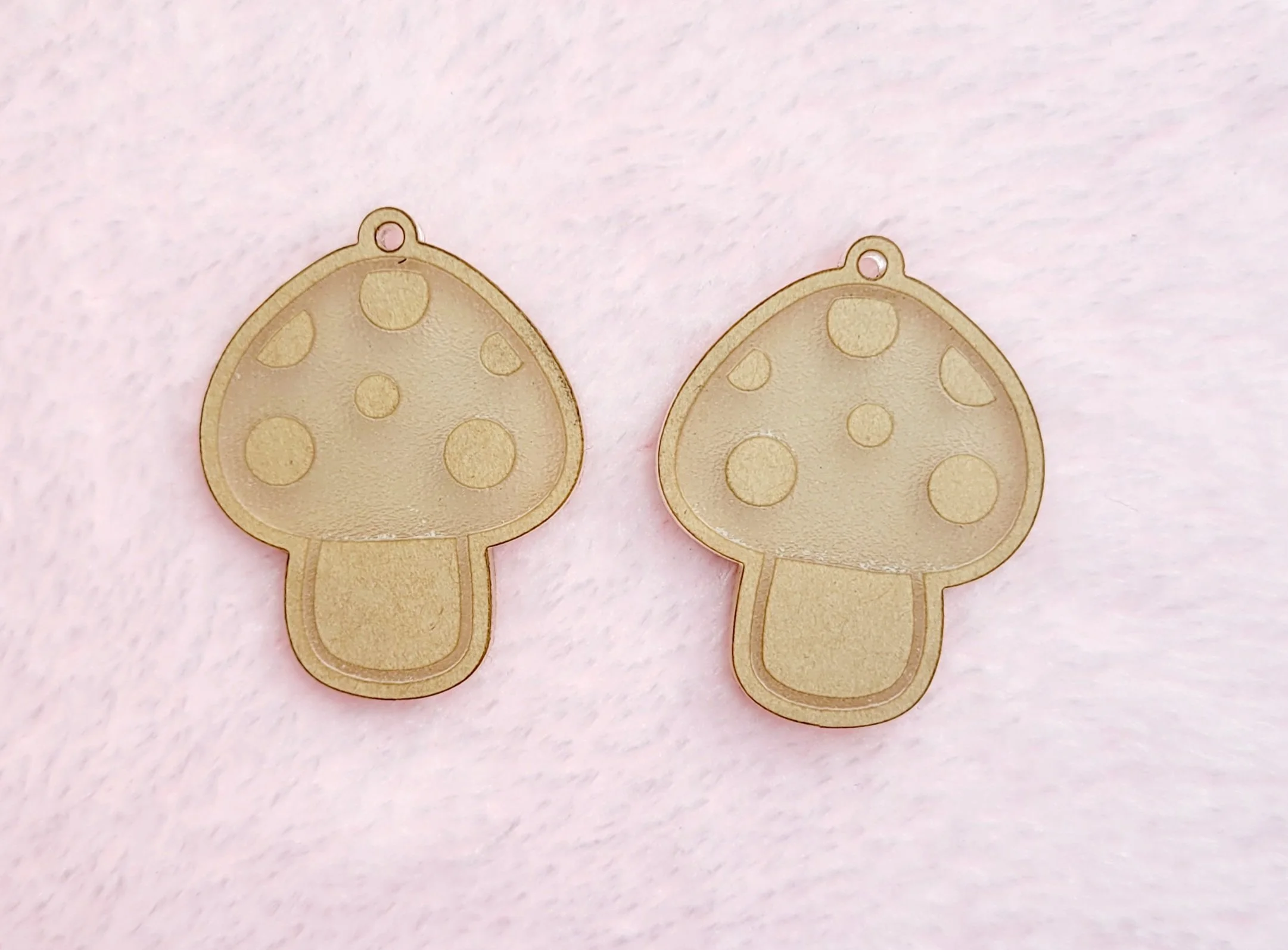 Woodsy Mushroom Earrings