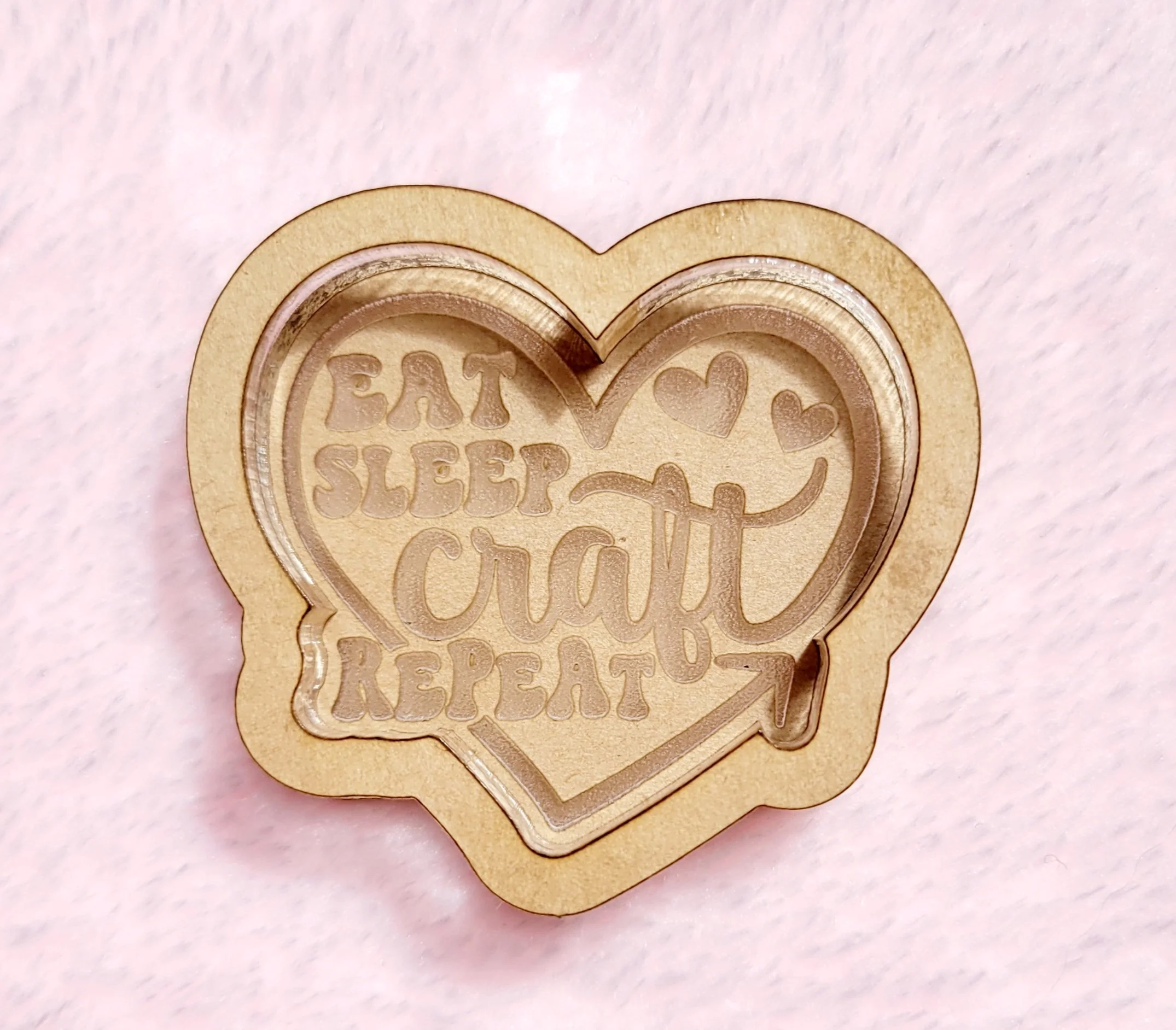 Eat Sleep Craft Repeat Shaker