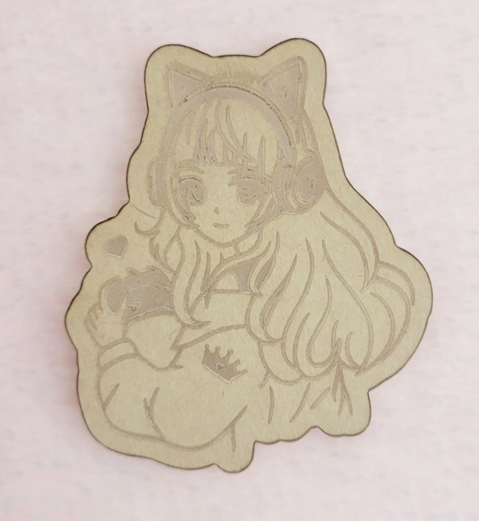 Anime Gamer Girl Flat