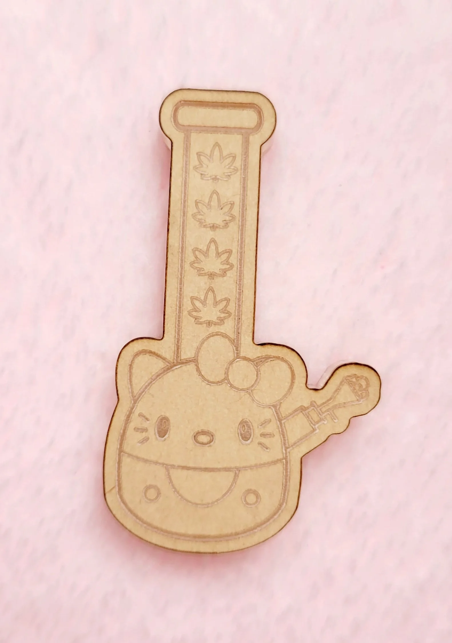 Kawaii Kitty Bong Flat