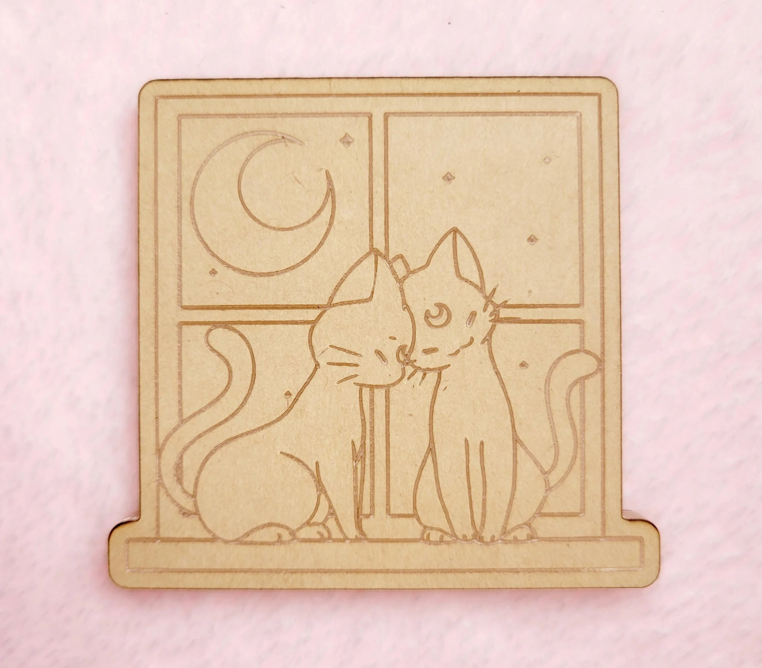 Kitties in Window Flat