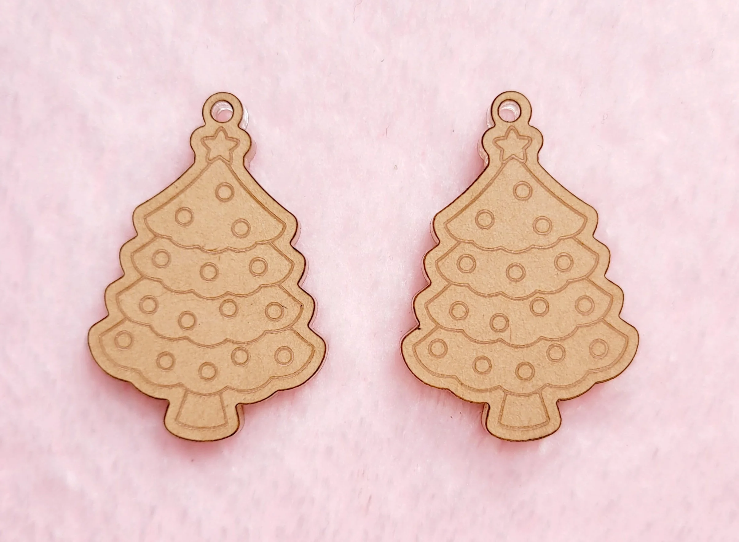 Kawaii Christmas Tree Earrings