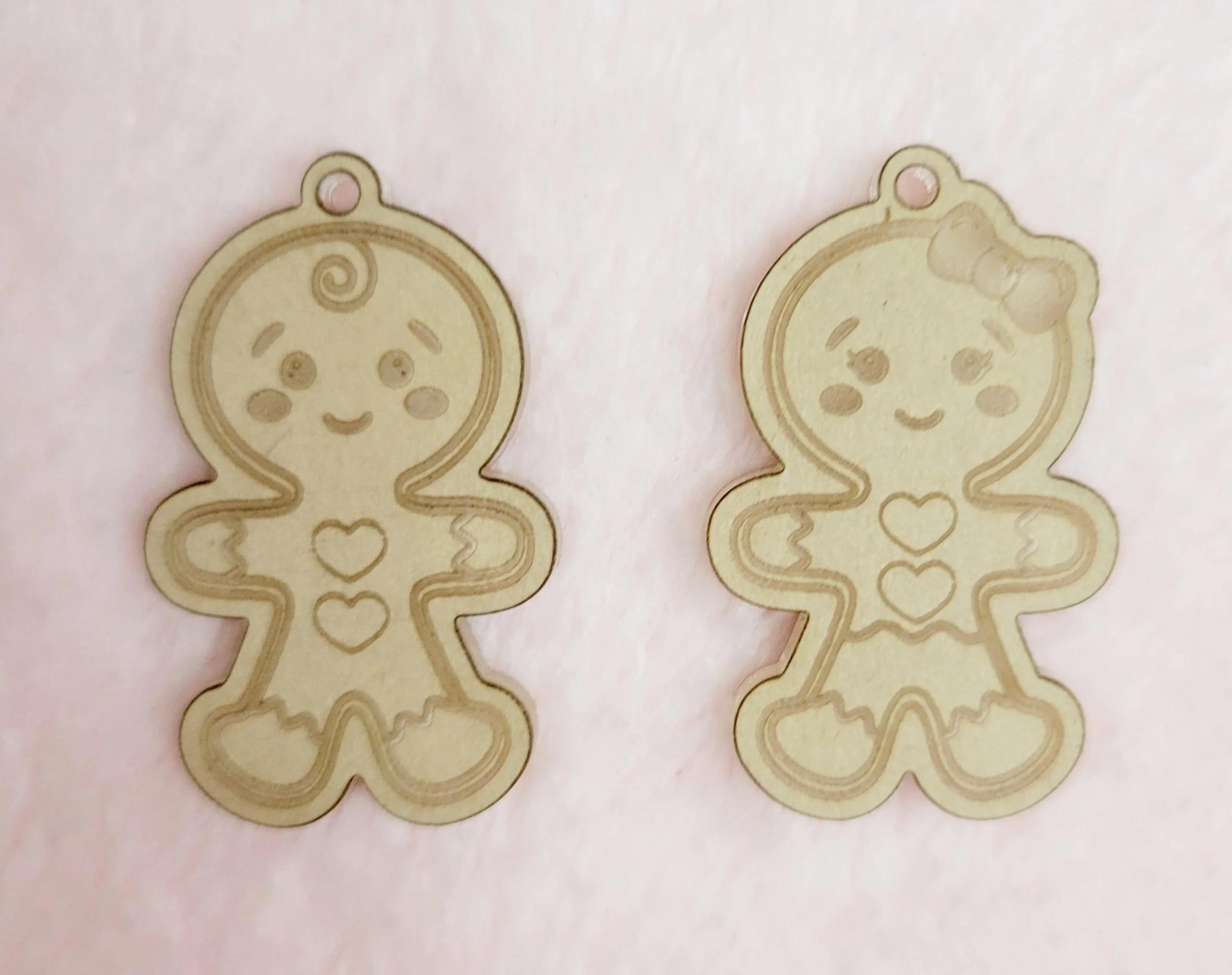 Kawaii Gingerbread Earrings