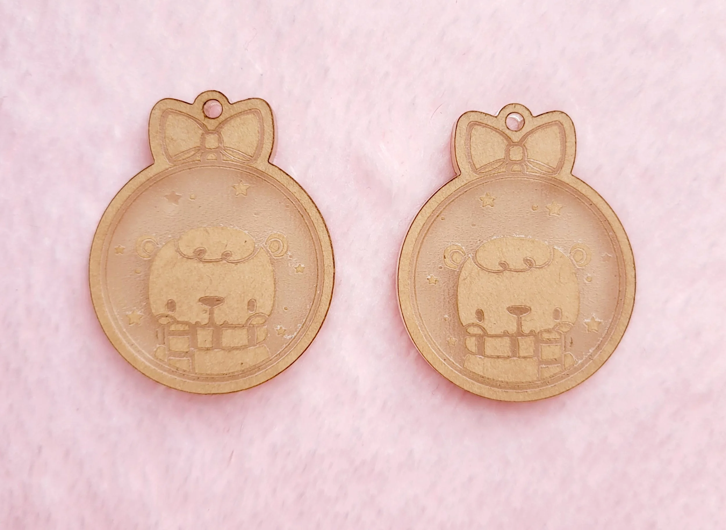 Kawaii Bear Ornament Earrings