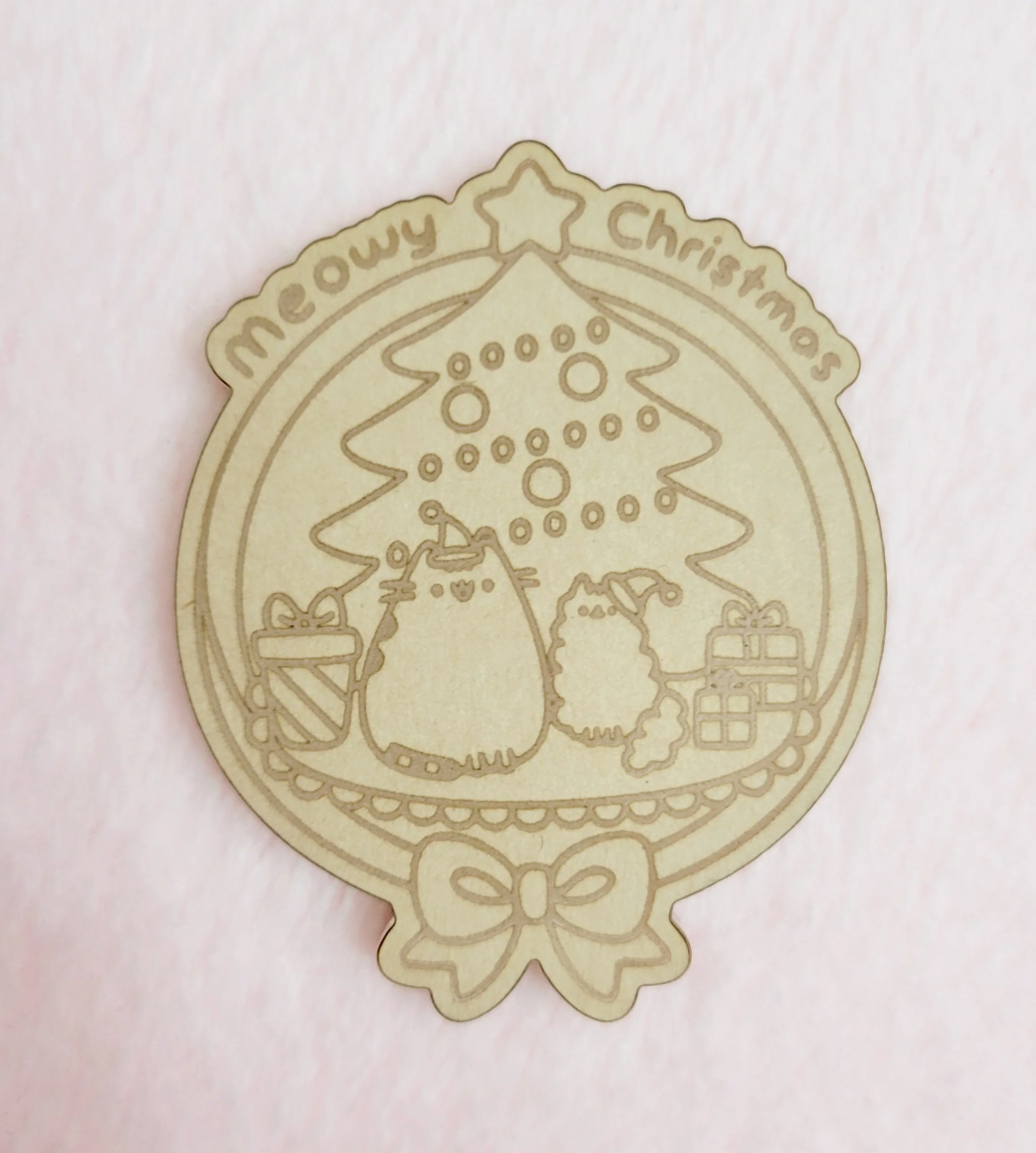 Meowy Christmas Flat