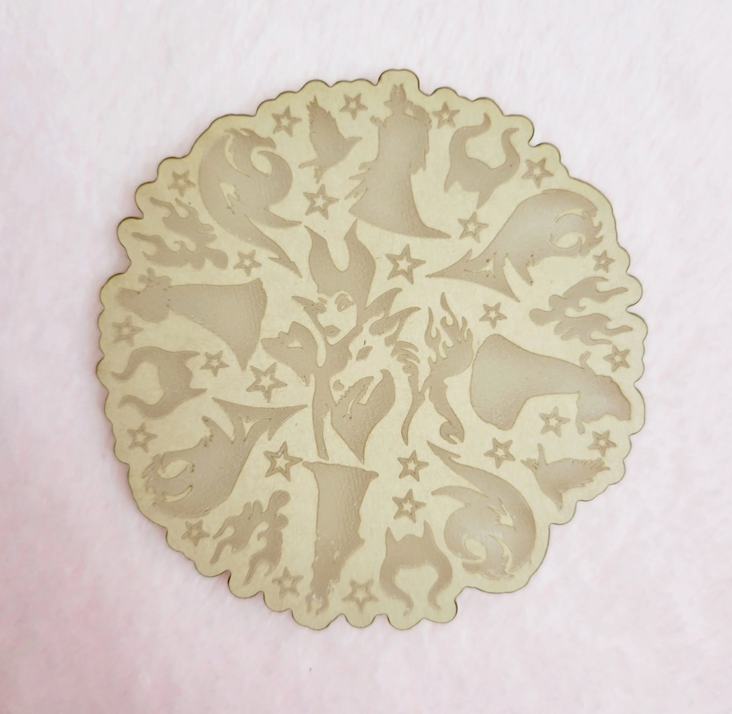 Villain Queen Mandala Flat