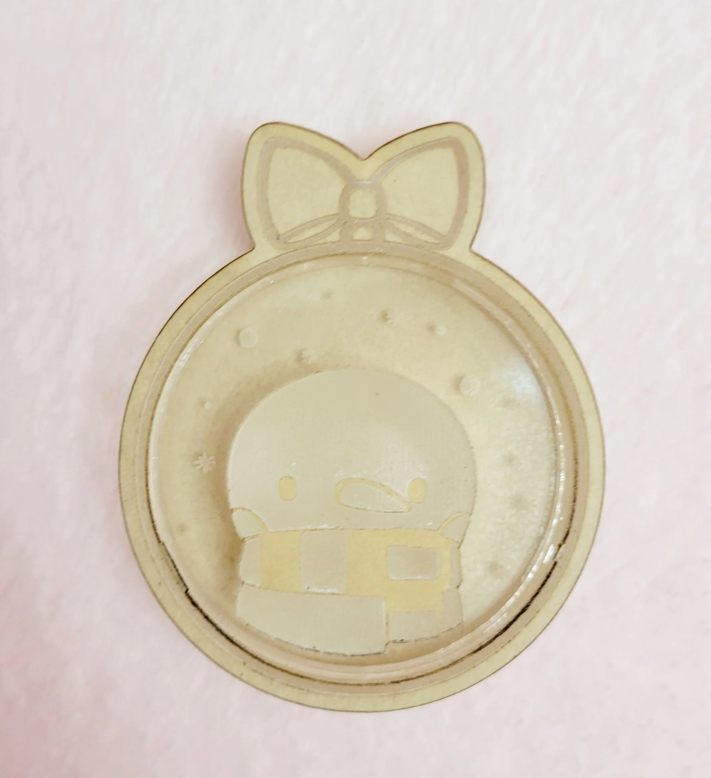 Kawaii Penguin Ornament Shaker