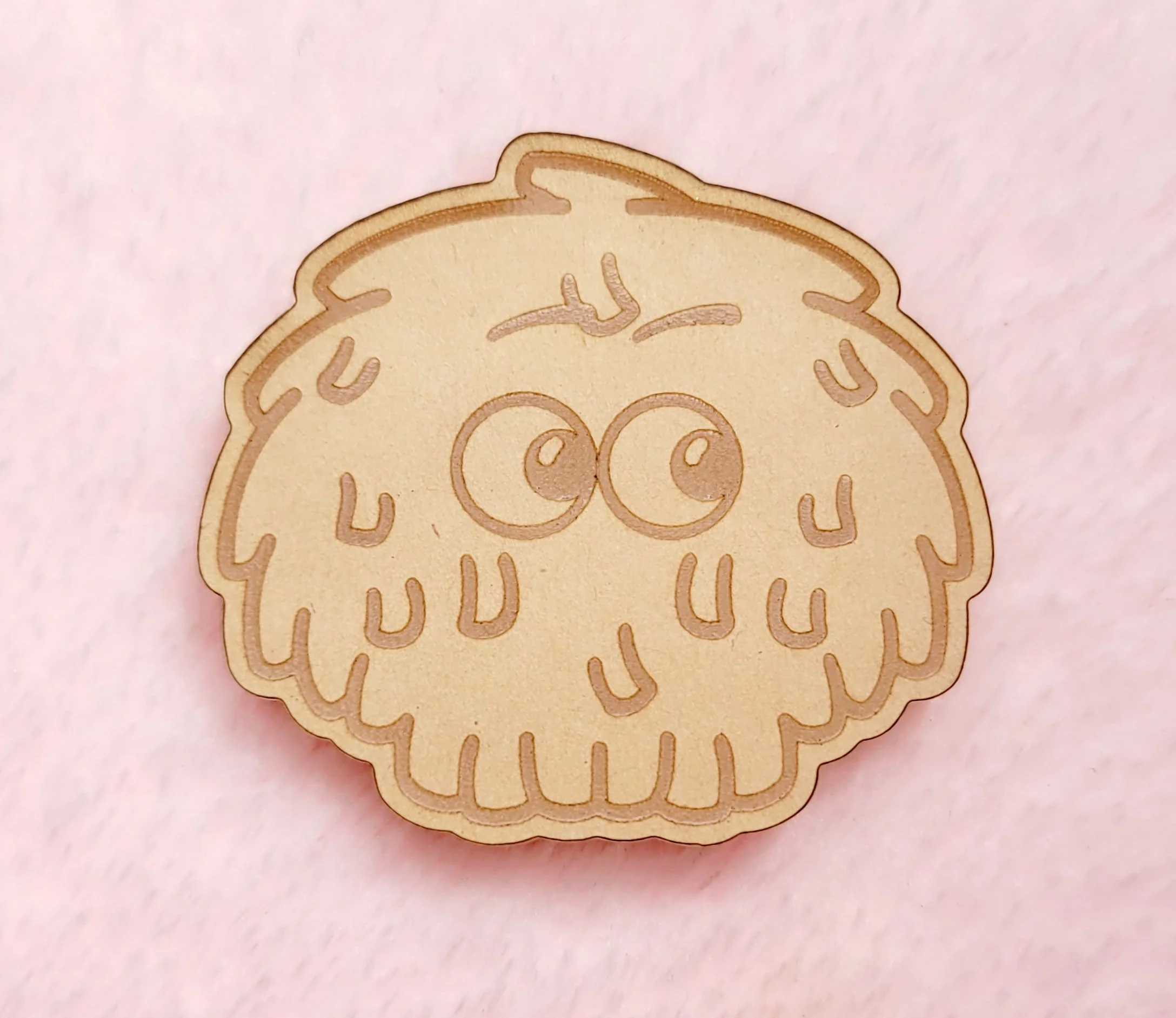 Fry Boy Head No Glasses Flat